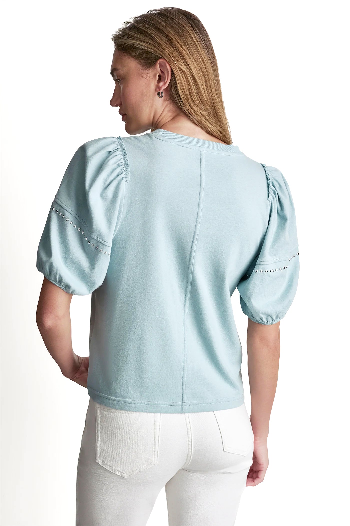 DOME STUDS MINI RUFFLE SHIRT VIEW 3 | Gifts Under $100