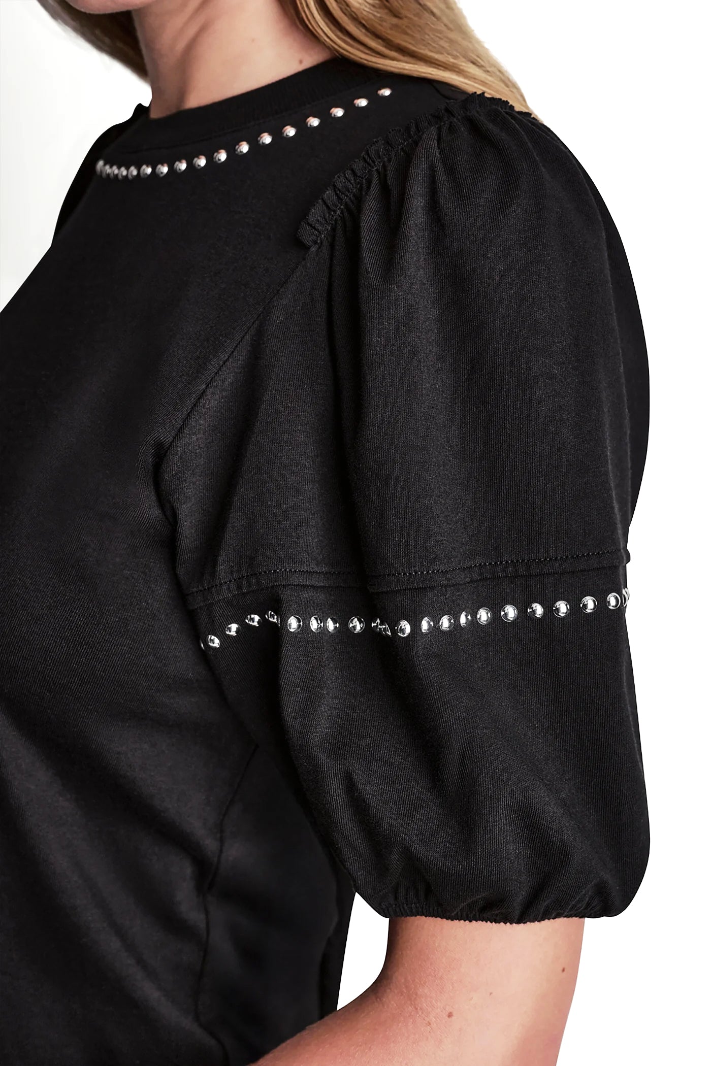 DOME STUDS MINI RUFFLE SHIRT VIEW 7 | Gifts Under $100