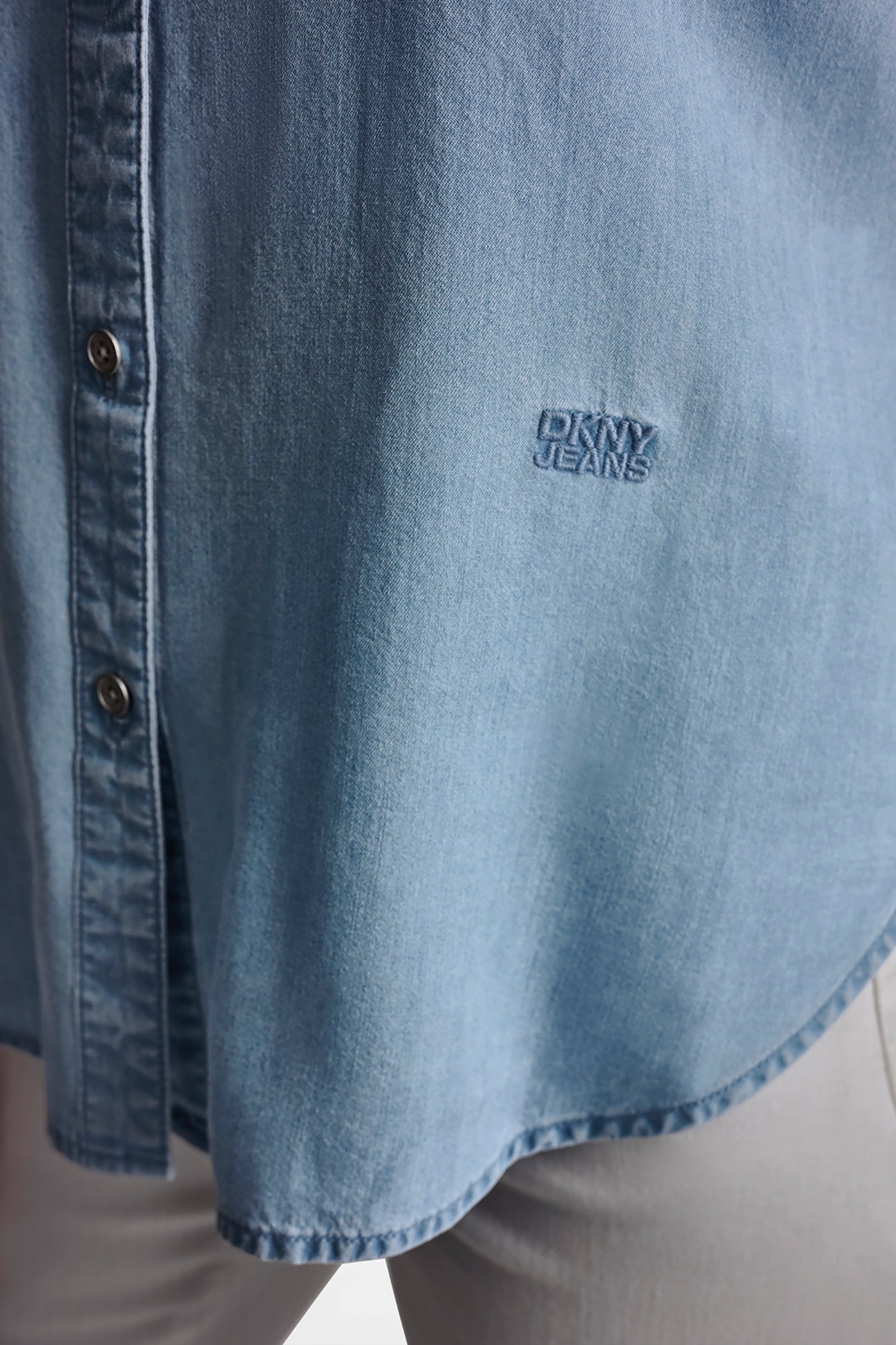 GARMENT DYE BUTTON-FRONT SHIRT VIEW 6 | MUST-HAVES