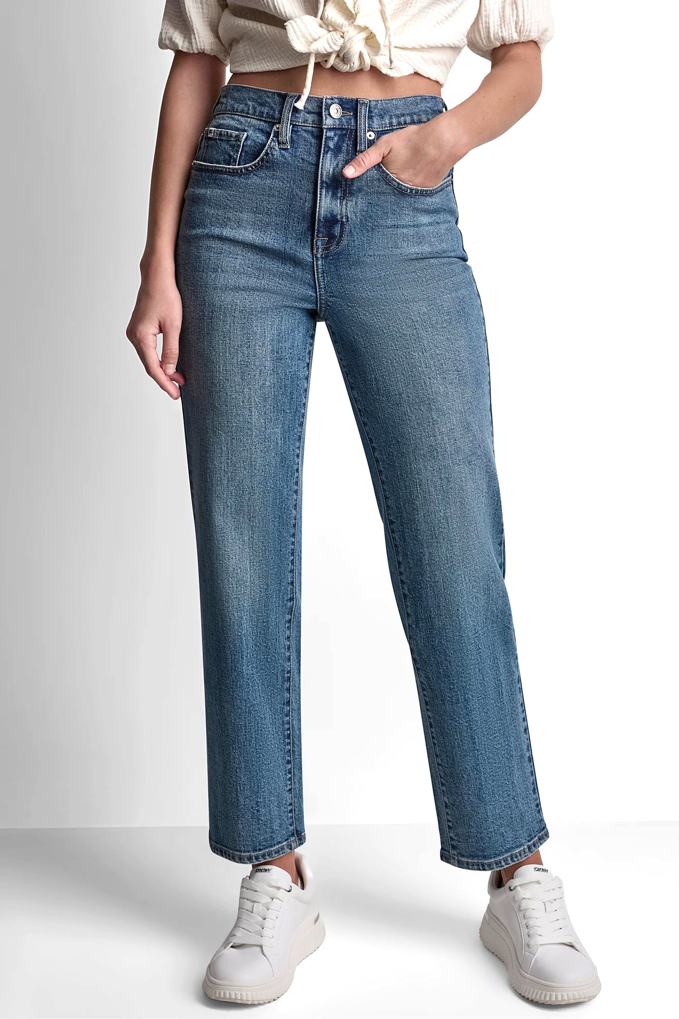 Westside HIGH-RISE CLASSIC STRAIGHT, VIEW 2 | MUST-HAVES