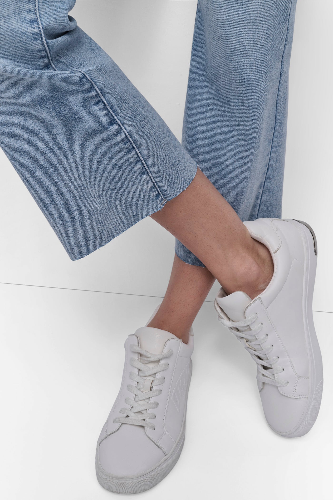 HIGH-RISE RAW EDGE FLARE JEAN VIEW 6 | Pants & Denim