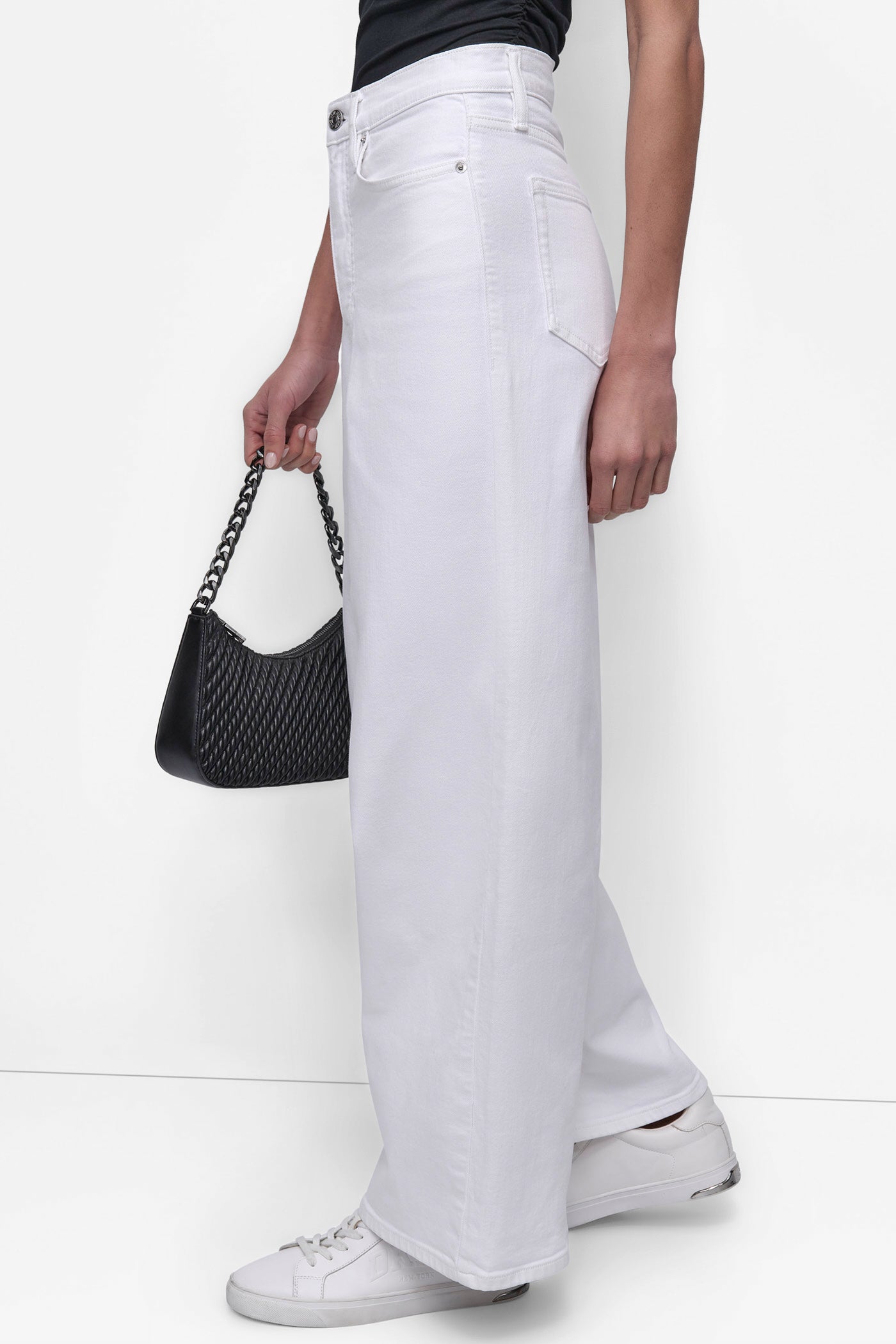 HIGH-RISE TAILORED WIDE-LEG JEAN VIEW 3 | Pants & Denim