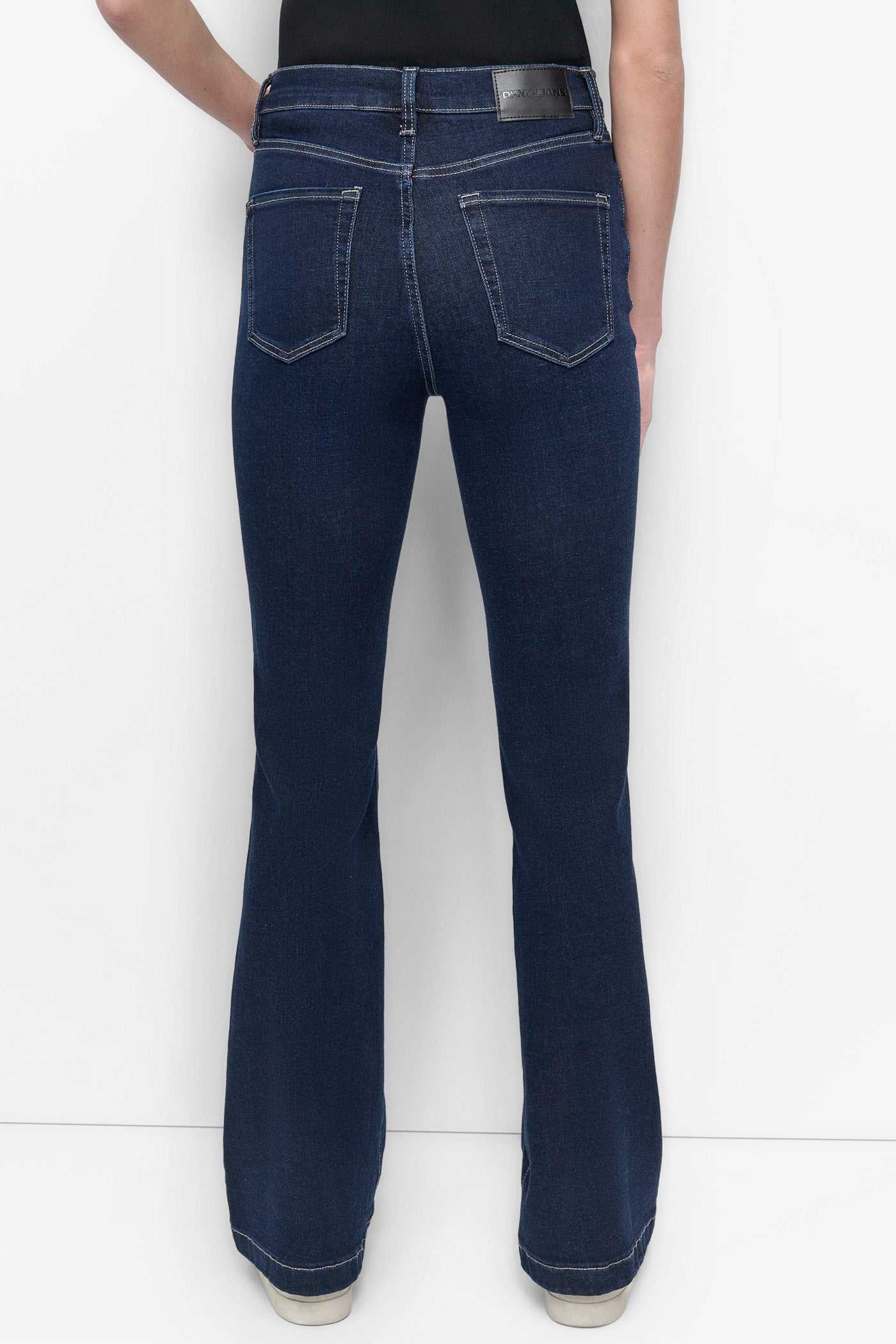 DOVER HIGH Rise Length FLARE, BACK VIEW | Denim Destination