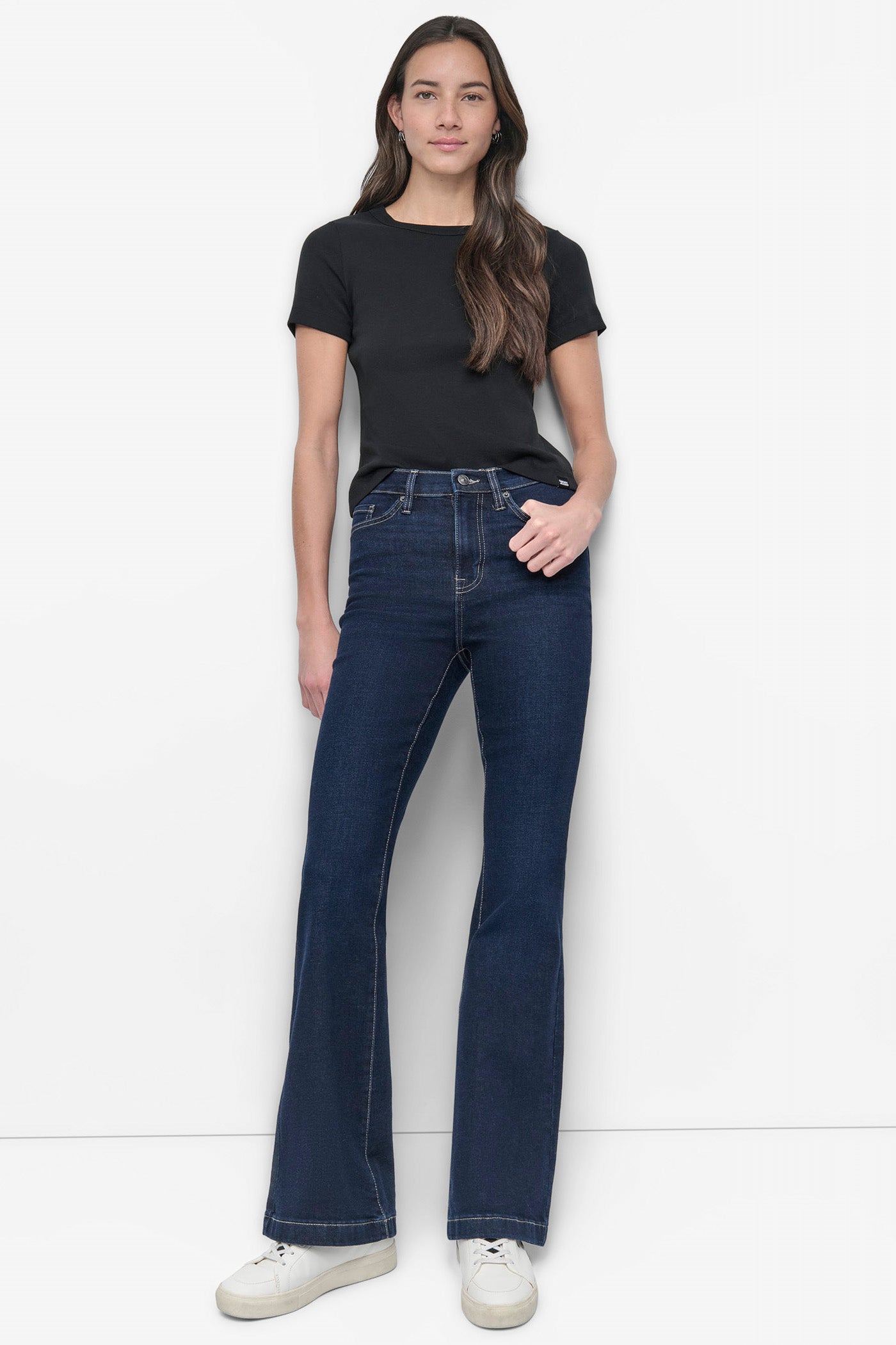 HIGH Rise Length FLARE VIEW 6 | Denim Destination