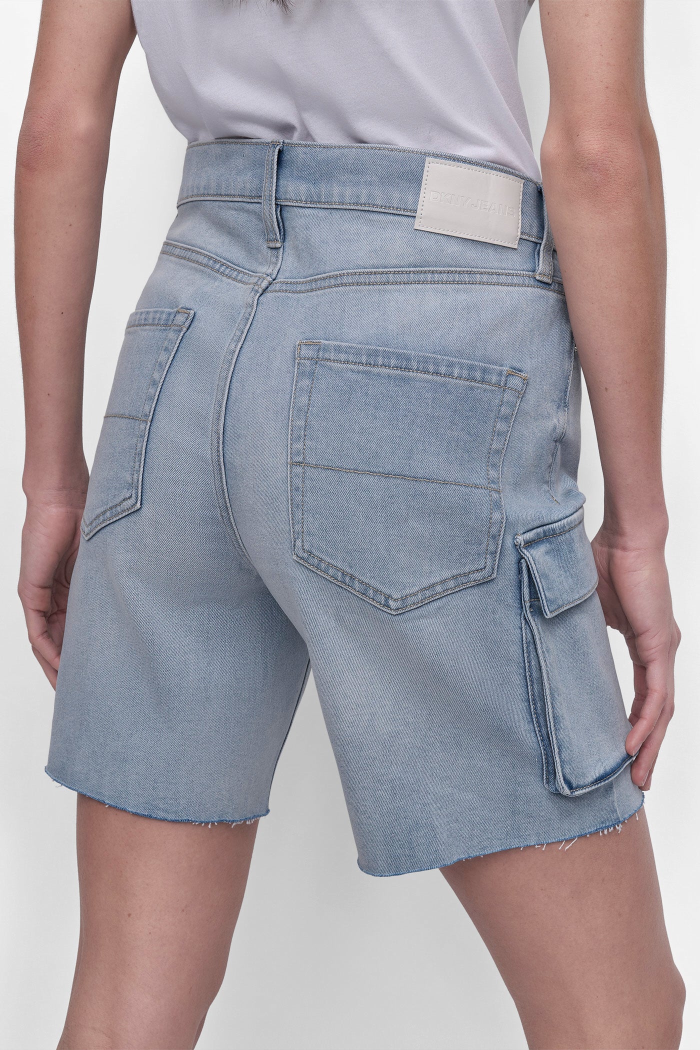 RIVERSIDE HIGH RISE UTILITY SHORT, BACK VIEW | Clothing