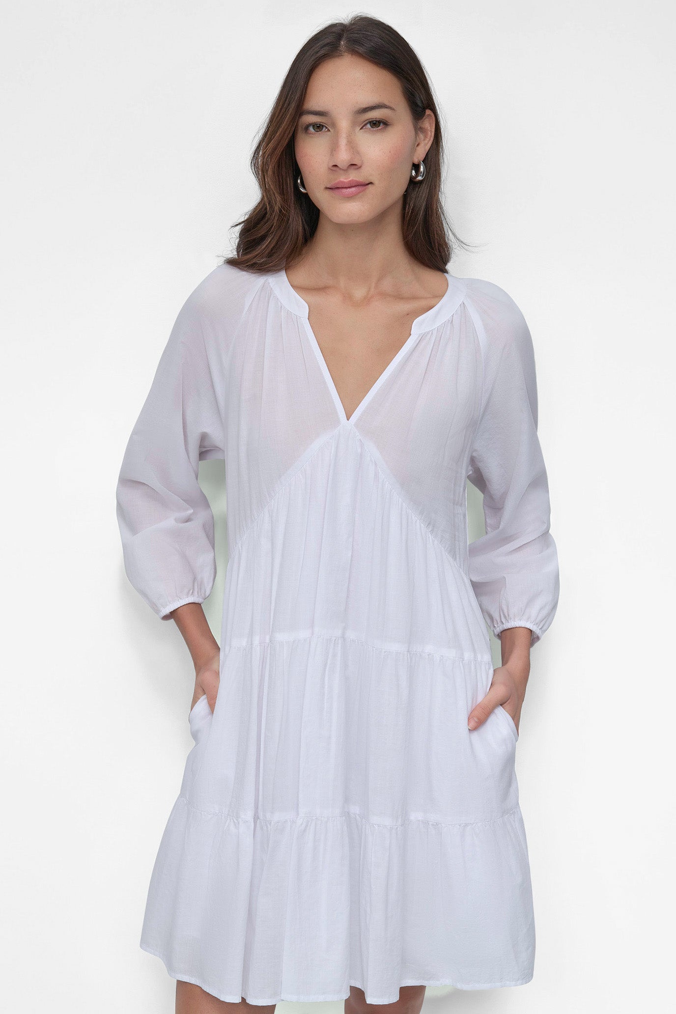 RAGLAN SLEEVE TIERED VIEW 4 | Summer Essentials