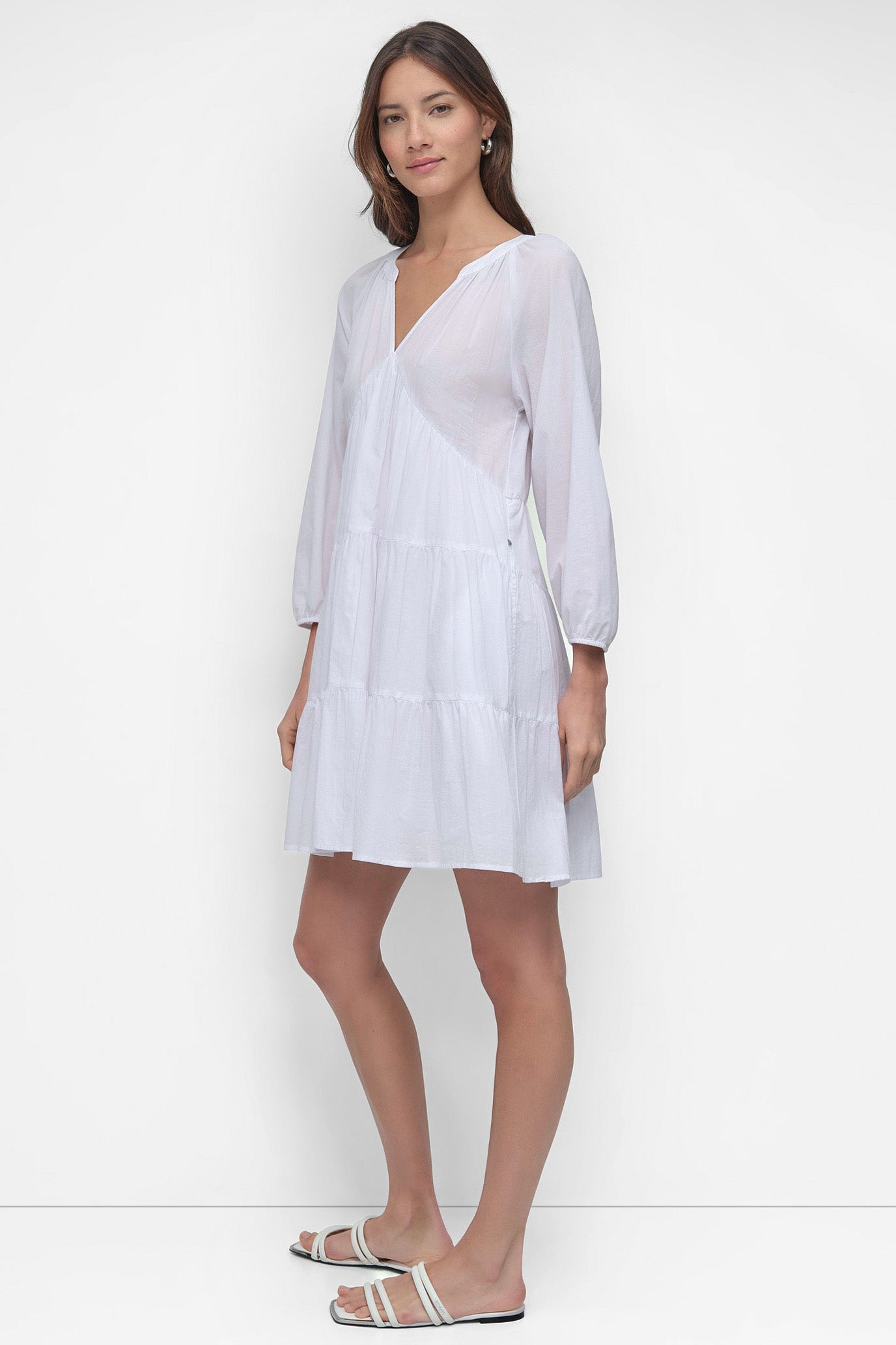 RAGLAN SLEEVE TIERED VIEW 3 | Summer Essentials