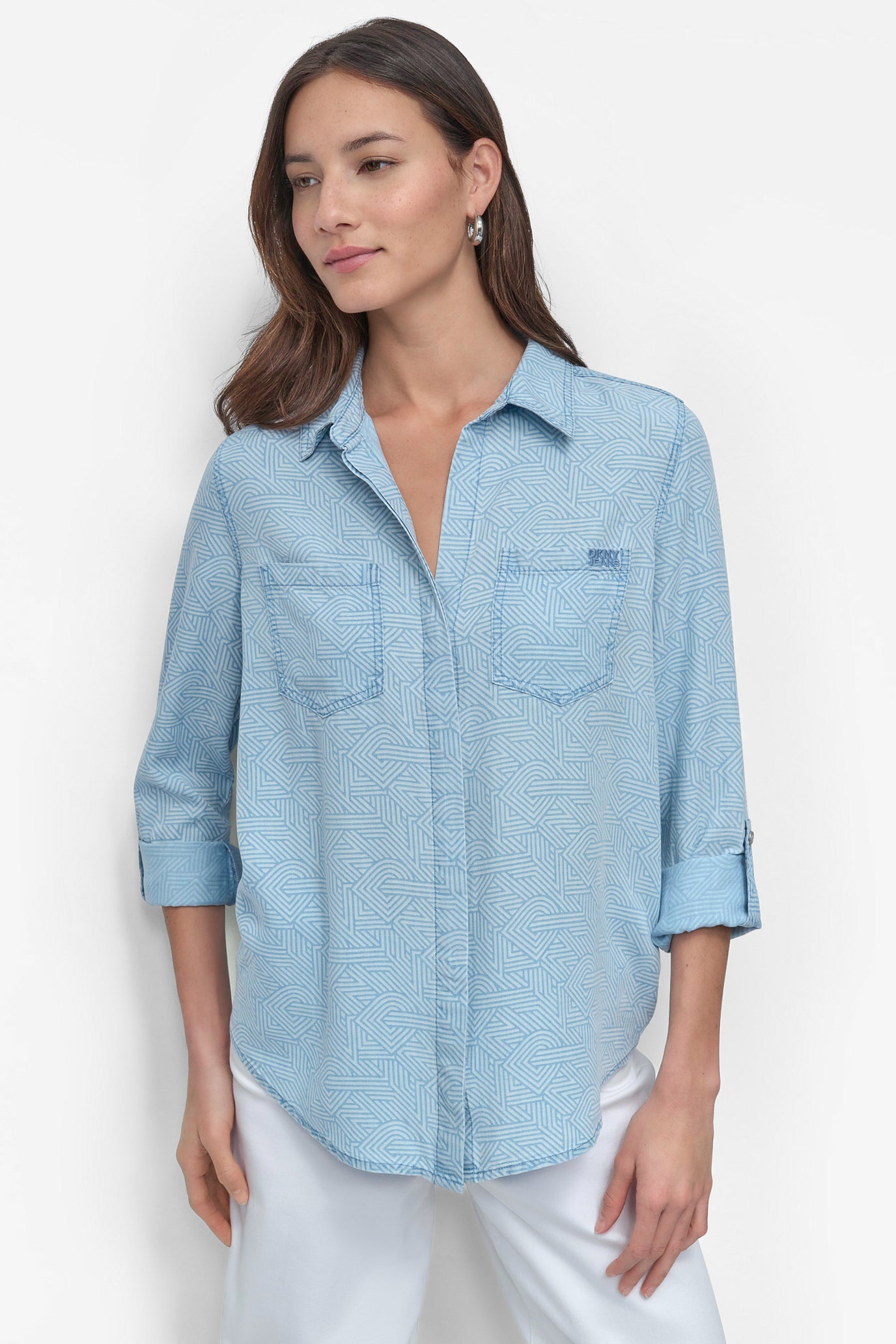 Crosswalk THE LIVE-IN SHIRT, FRONT VIEW | 9-5 Edit