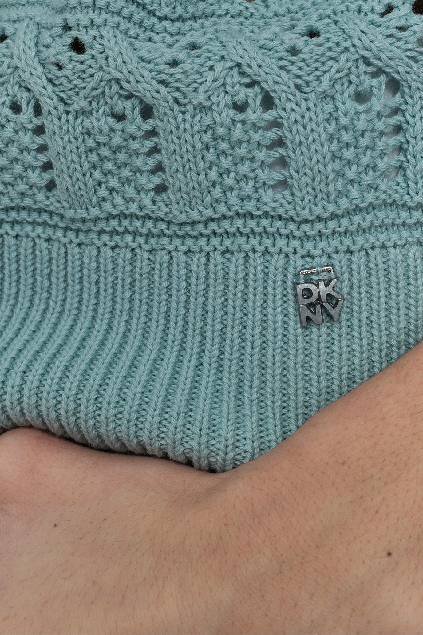 COTTON SLEEVLESS LACEY STITCH CREW NECK VIEW 5 | SALE CLOTHING