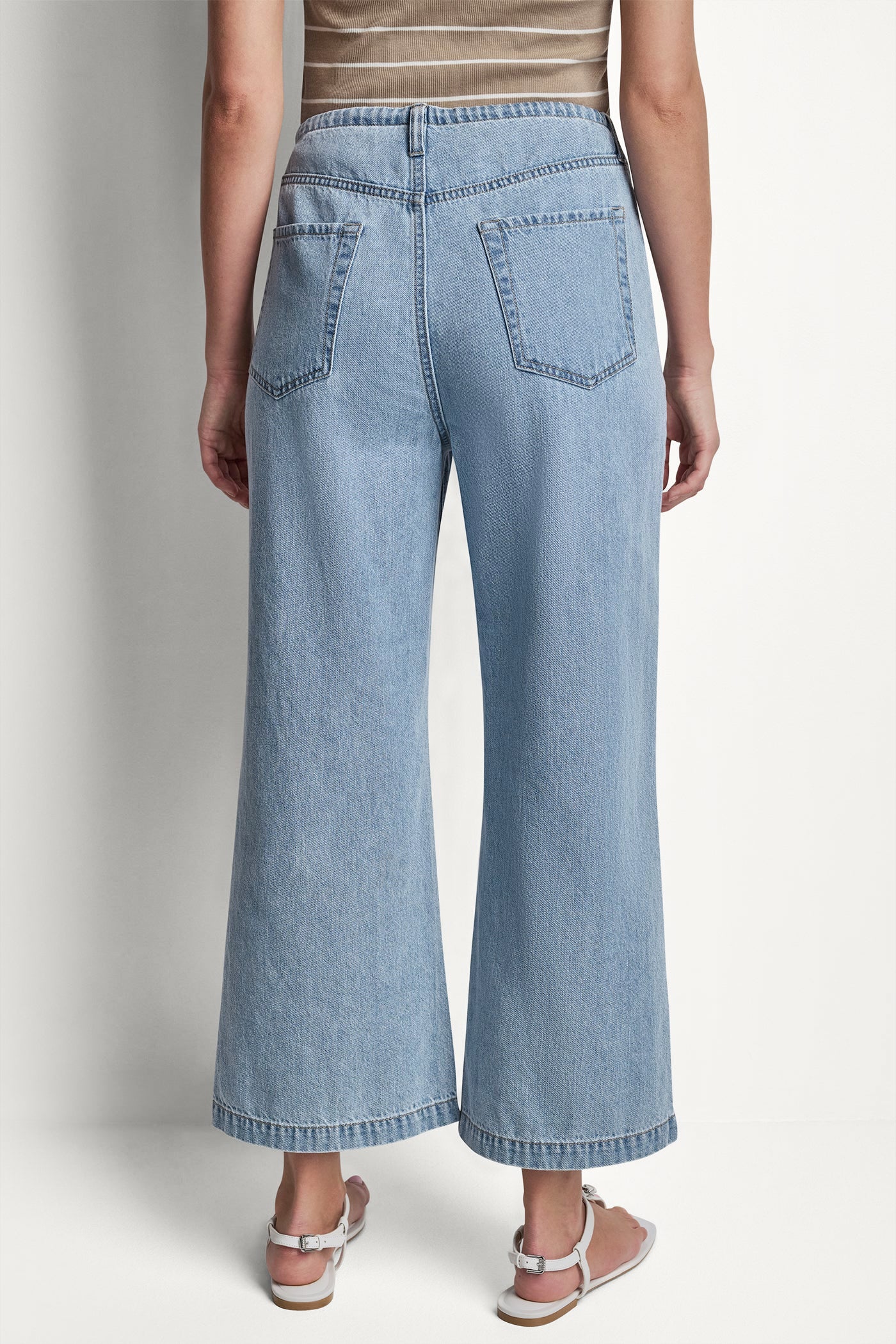 デニム+ジーンズ vintage DKNY iridescent corduroy pants Mid Rise Drawcord Wide Leg | Wide Leg | DKNY