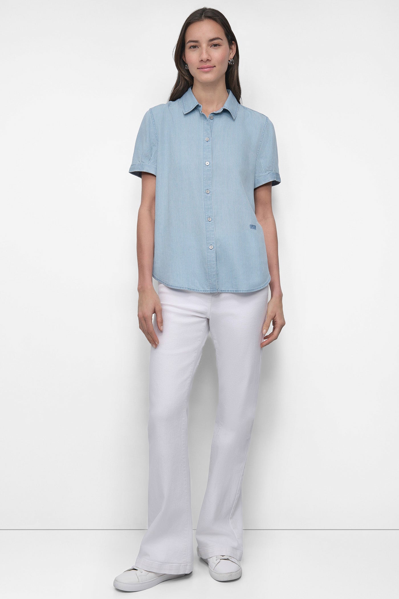 ROLLED SLEEVE SHIRT VIEW 6 | WOMEN'S SWEATERS & TOPS