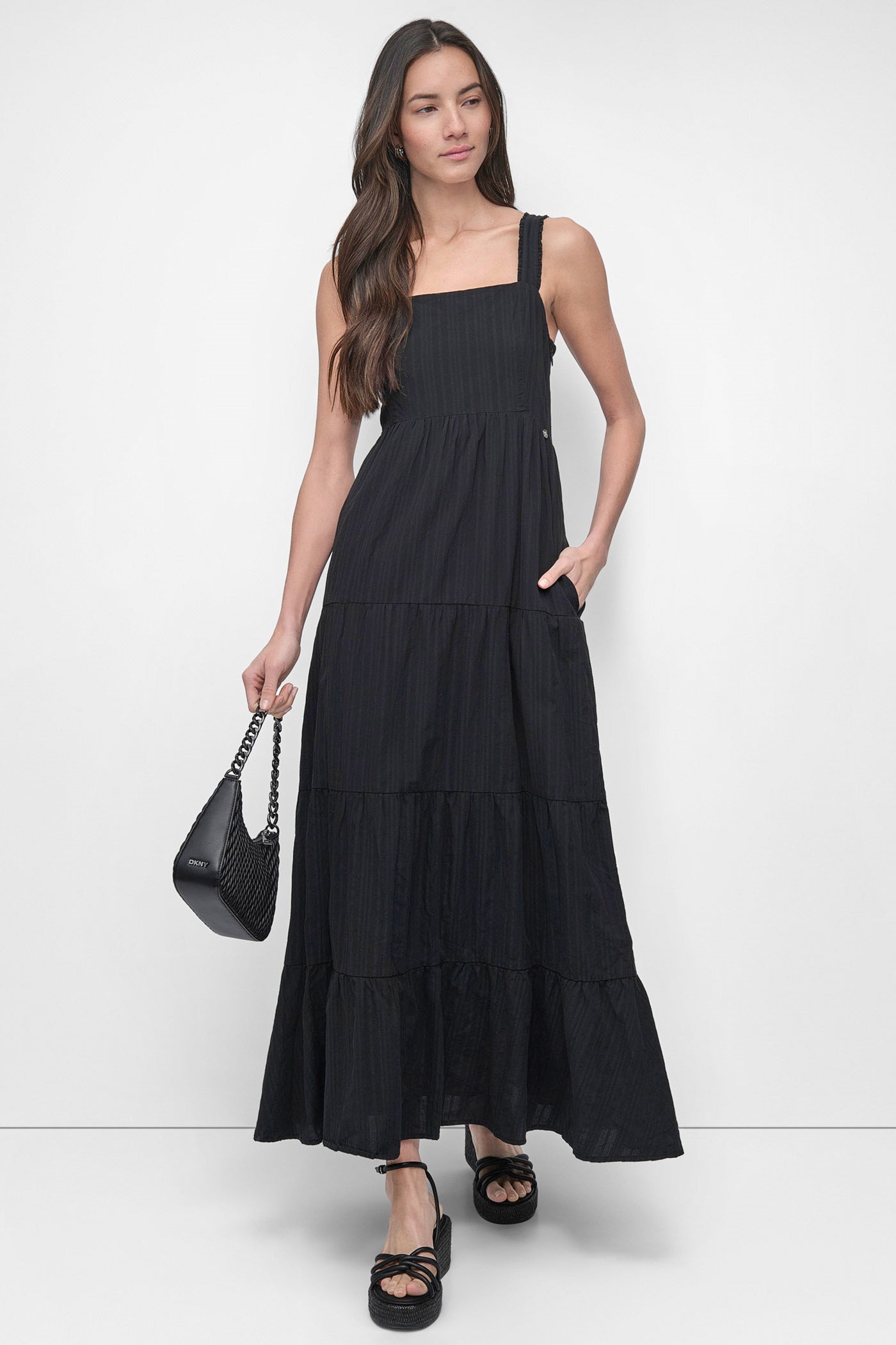TIERED MAXI SWING DRESS VIEW 7 | SALE DRESSES