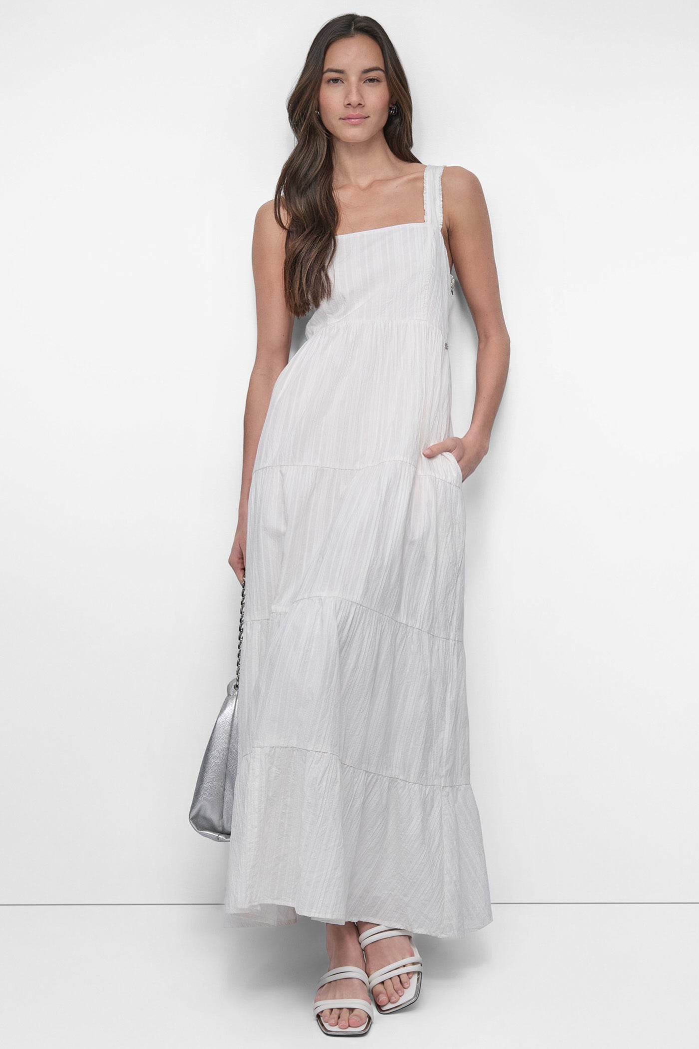 TIERED MAXI SWING DRESS VIEW 7 | SALE DRESSES