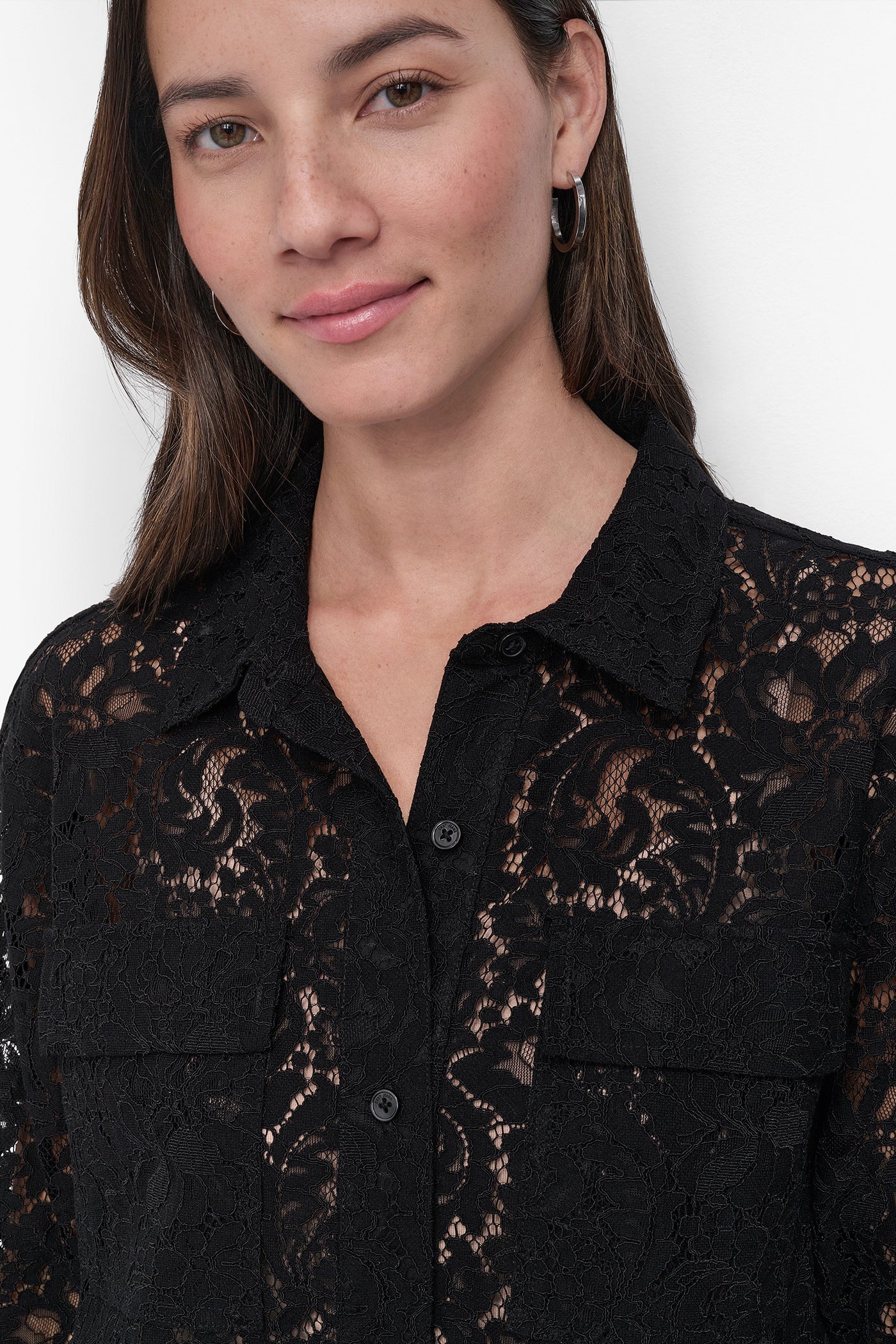 LACE UTILITY SHIRT VIEW 4 | Summer Essentials