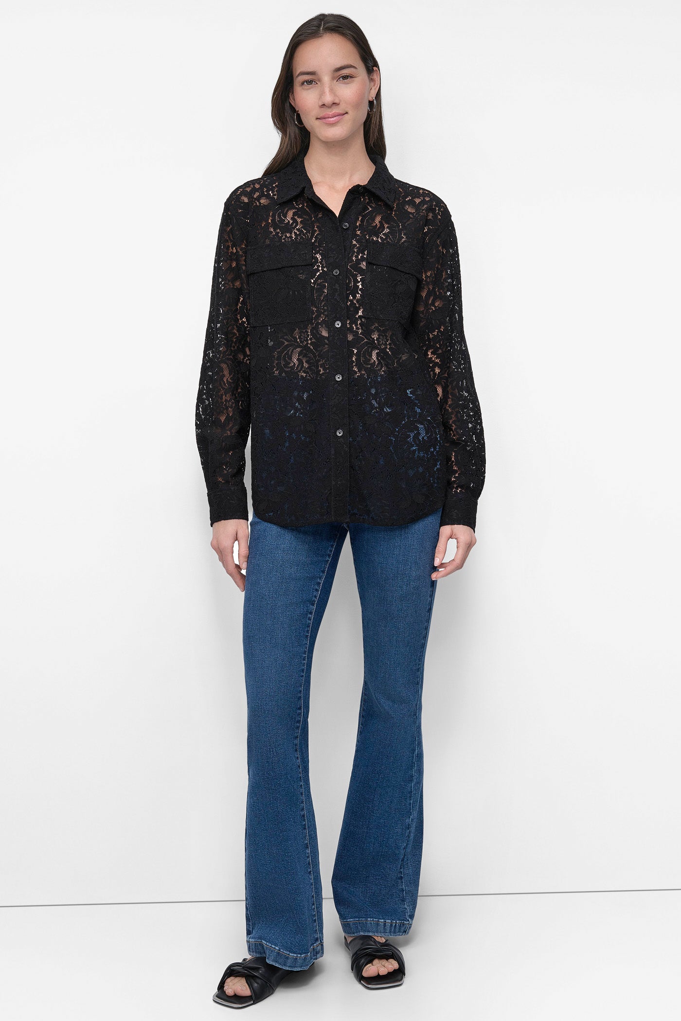 LACE UTILITY SHIRT VIEW 5 | Summer Essentials