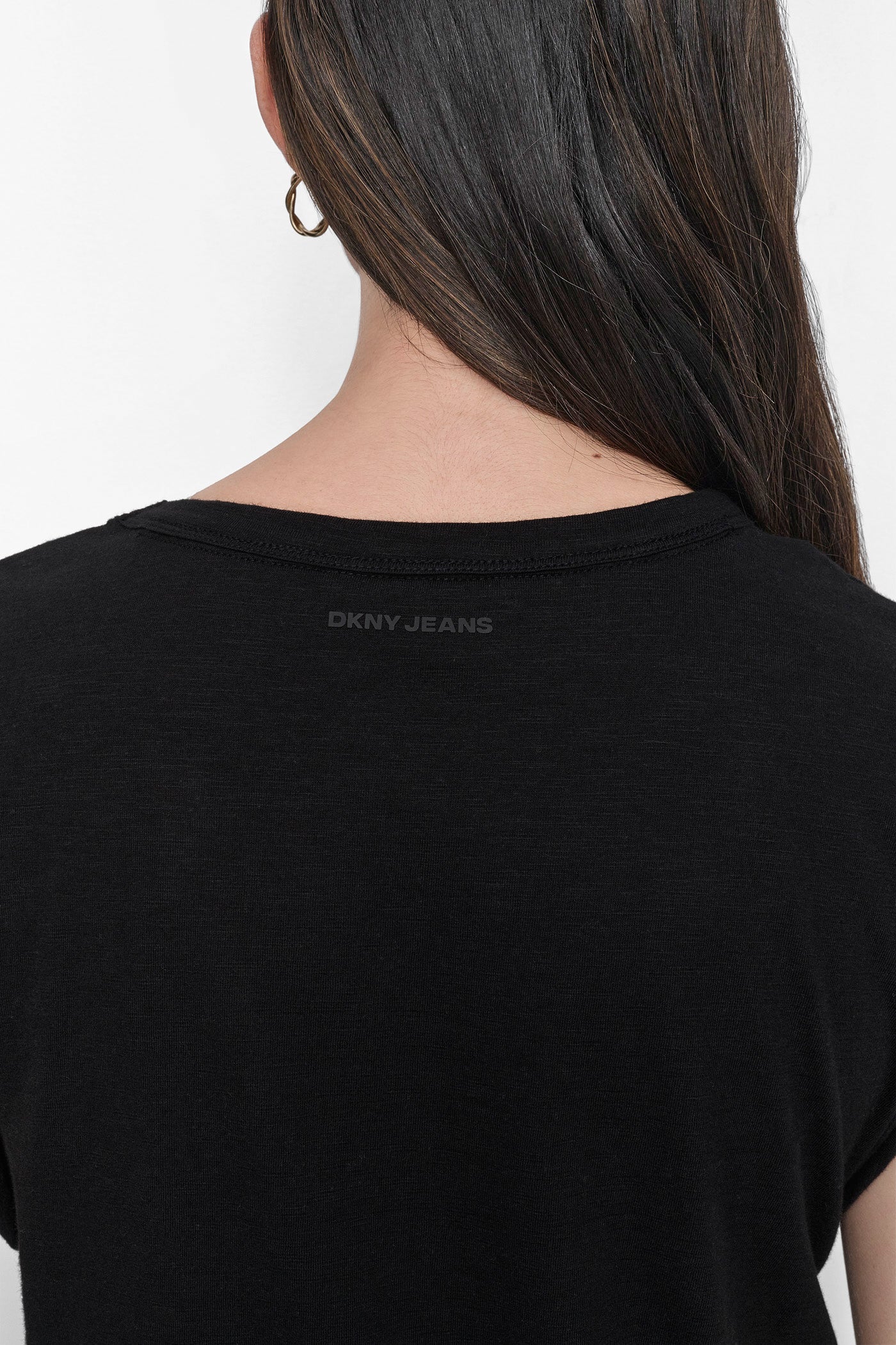 RUCHED SIDE-TIE TEE VIEW 4 | Tees & Tanks