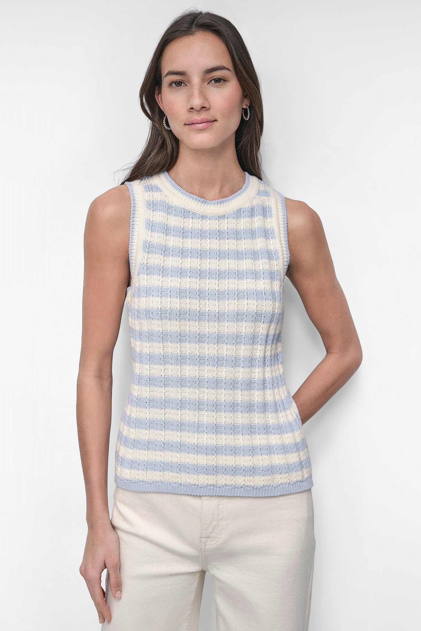 STRIPED TANK VIEW 1 | Summer Essentials