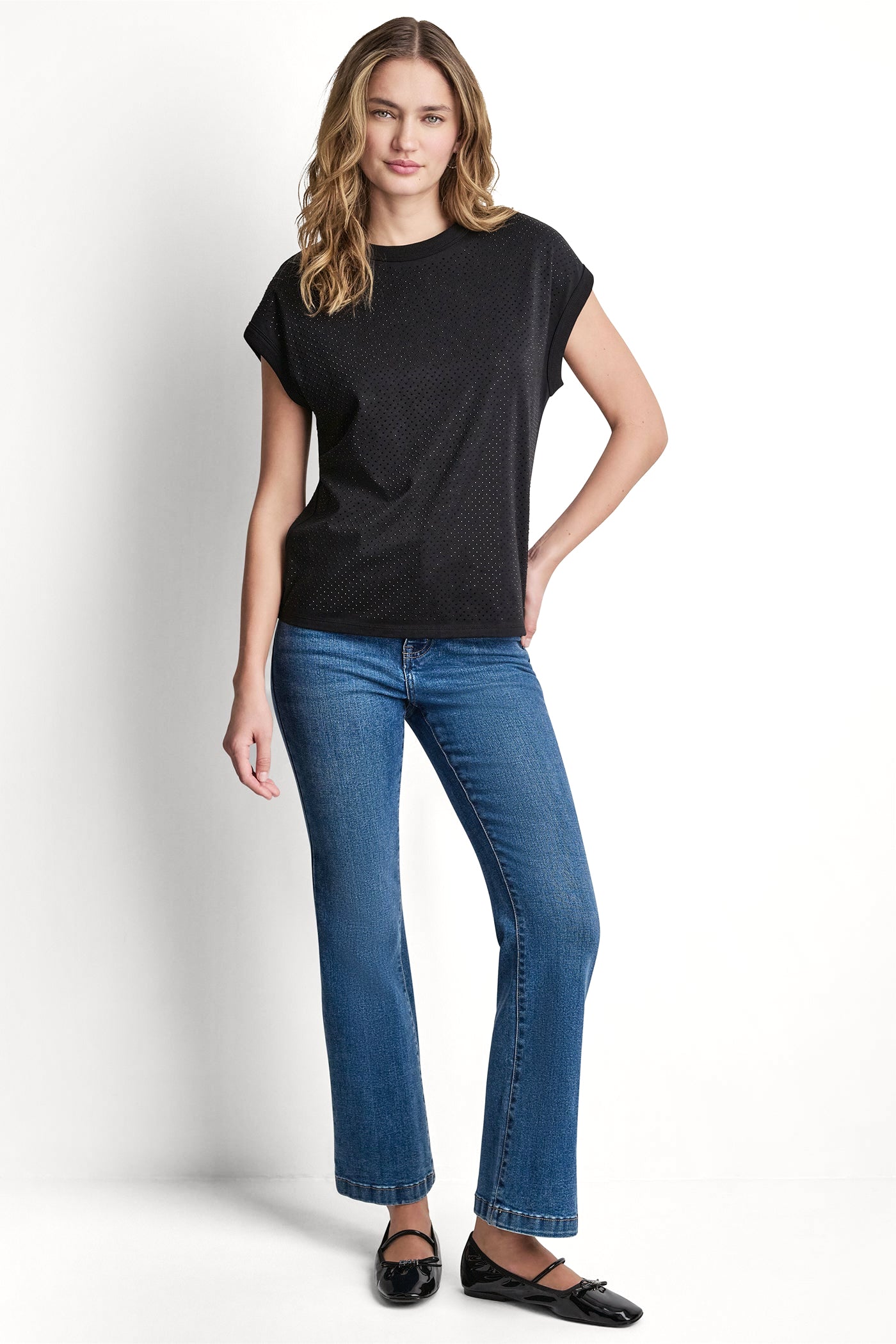 RHINESTONE EMBELLISHED TANK TOP VIEW 6 | Spring New Arrivals
