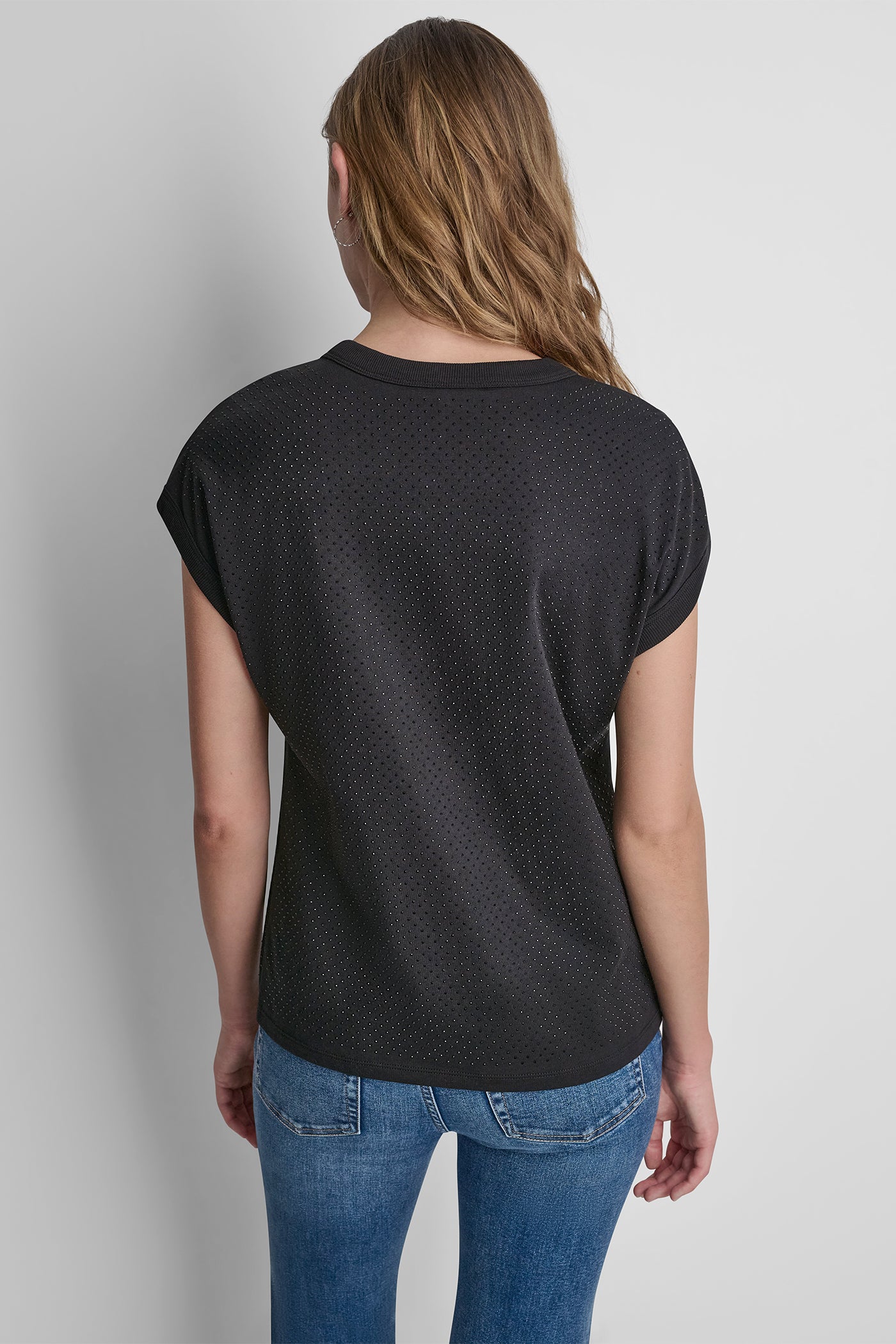 RHINESTONE EMBELLISHED TANK TOP VIEW 3