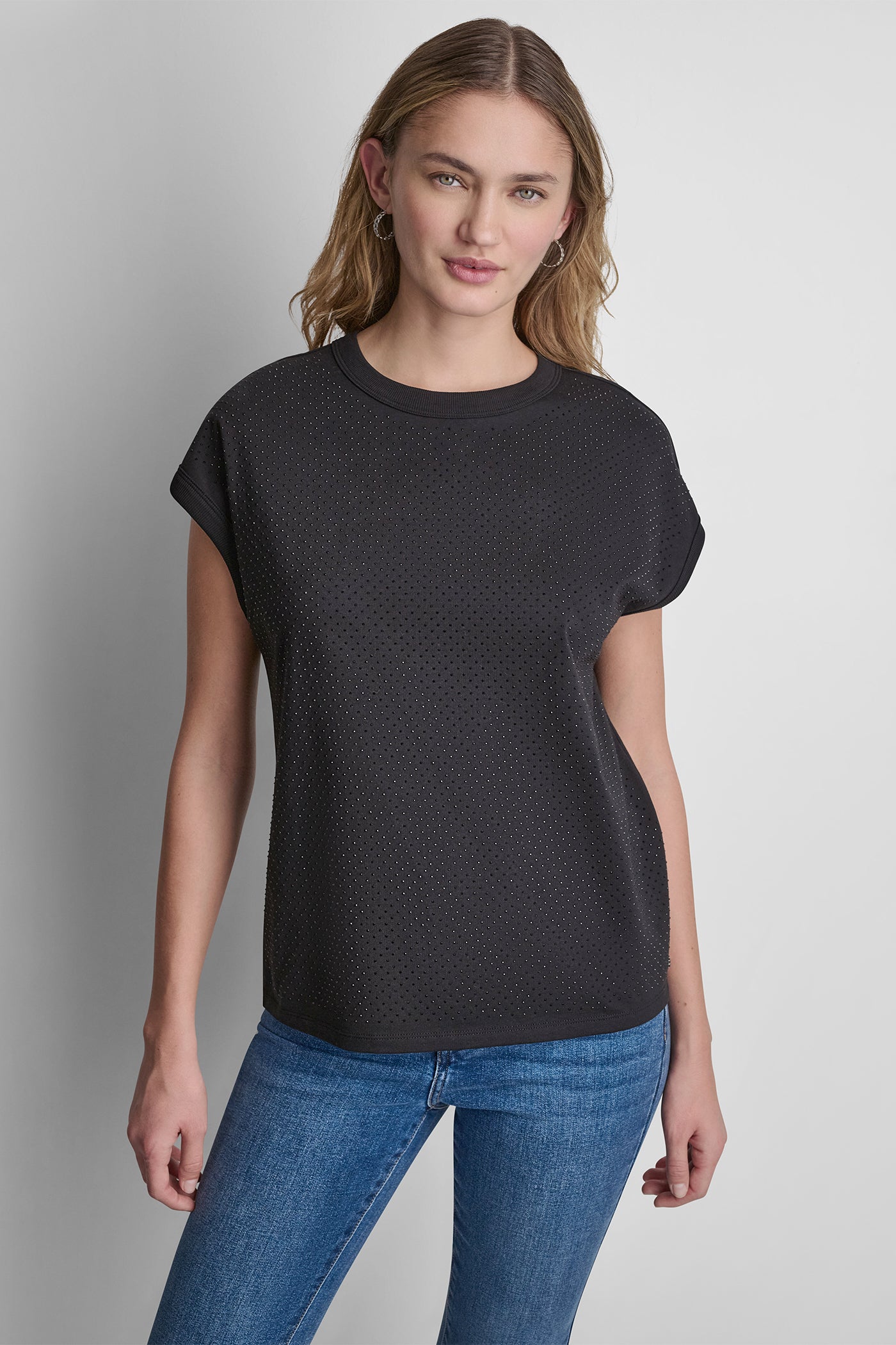 RHINESTONE EMBELLISHED TANK TOP VIEW 5