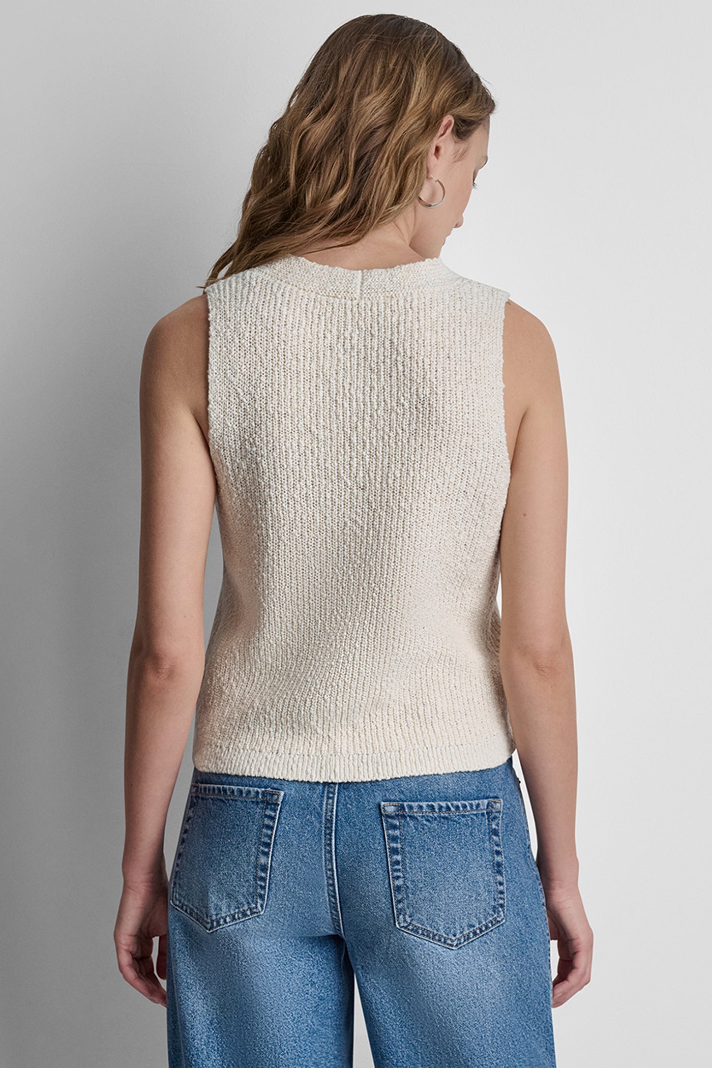 V-NECK SWEATER TANK VIEW 3 | Tees & Tanks