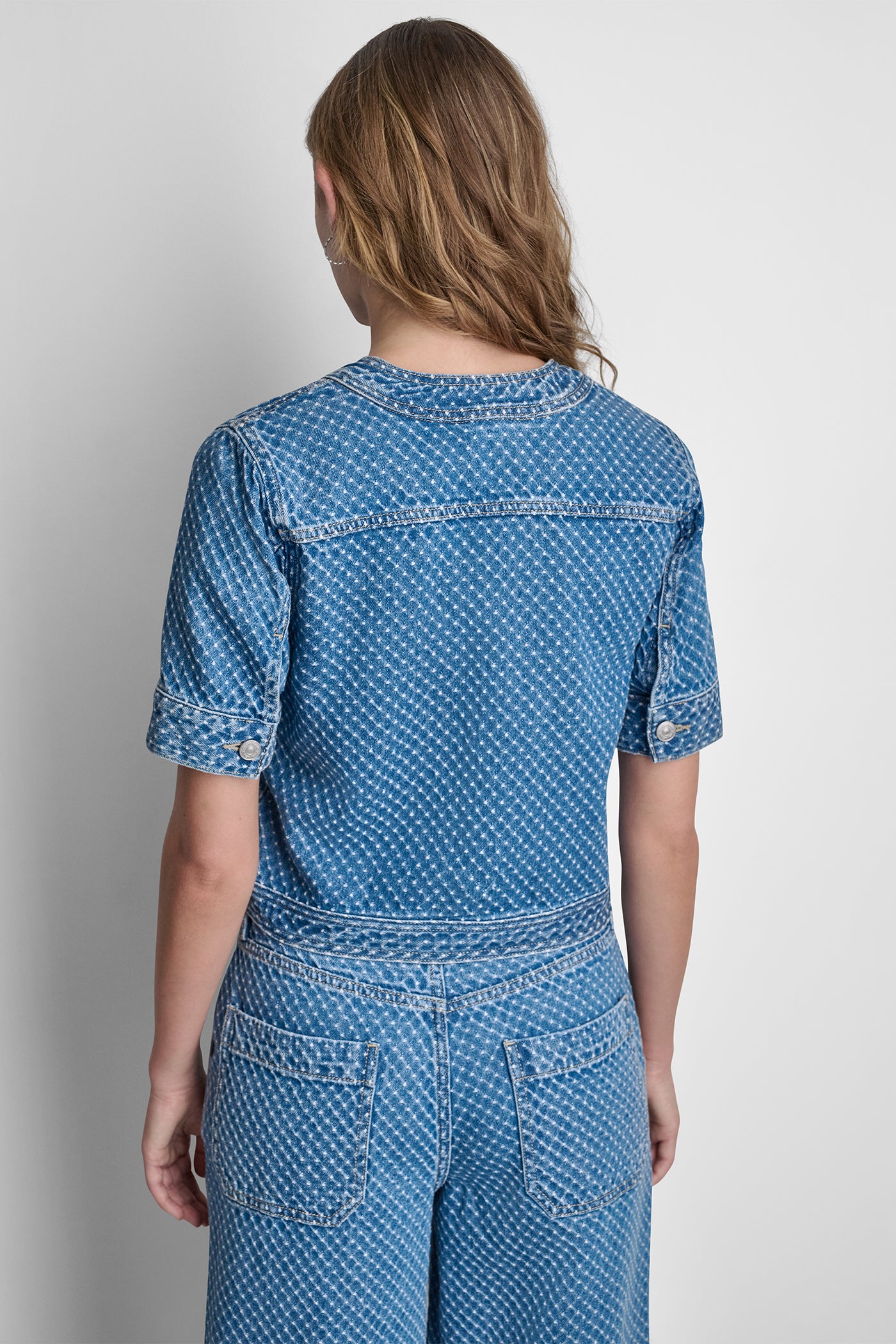 PATCH POCKET DENIM SHIRT JACKET VIEW 3 | New clothing