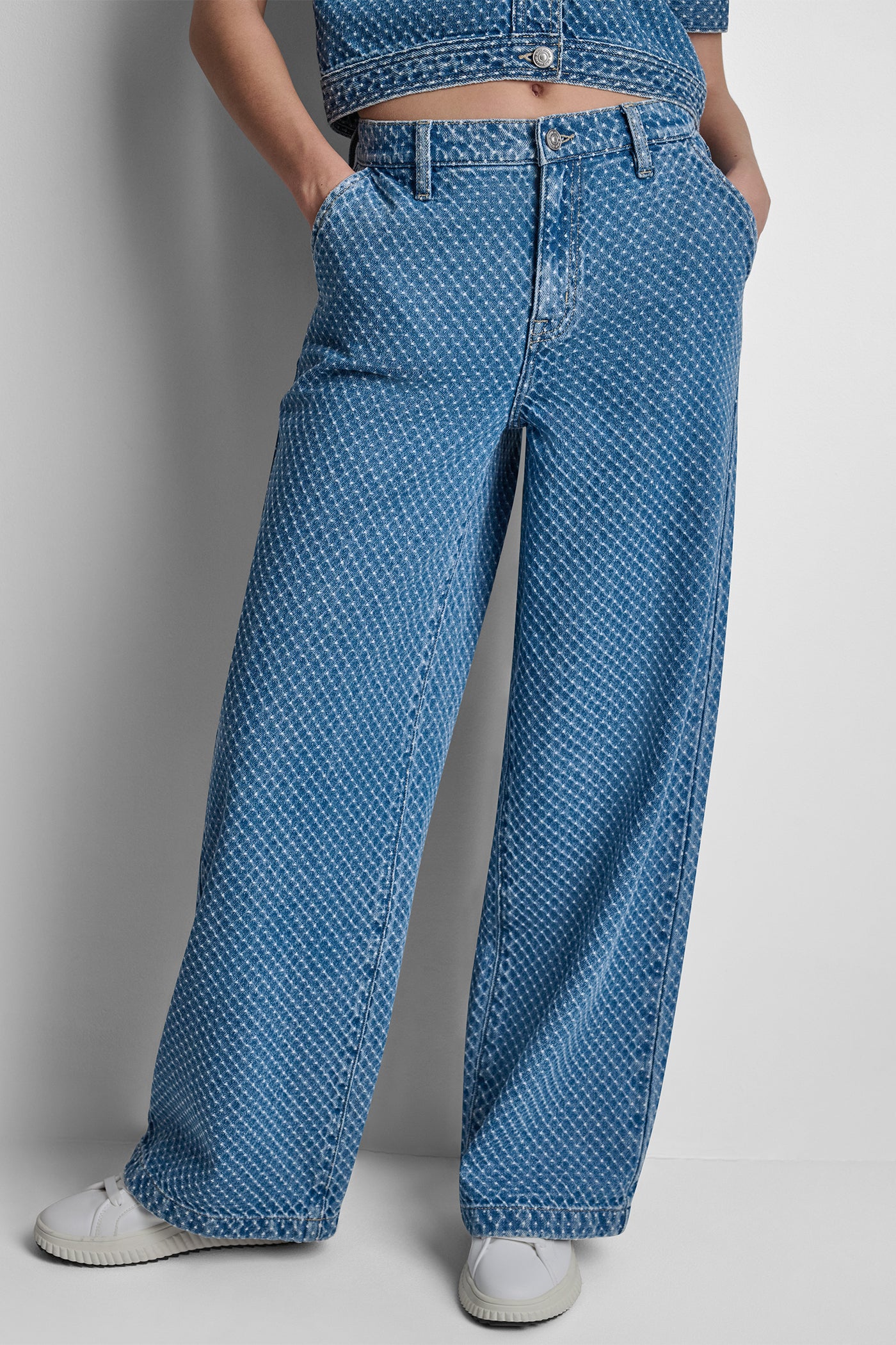 Midwood MID-RISE WIDE LEG WITH SLASH POCKETS, VIEW 2 | New clothing