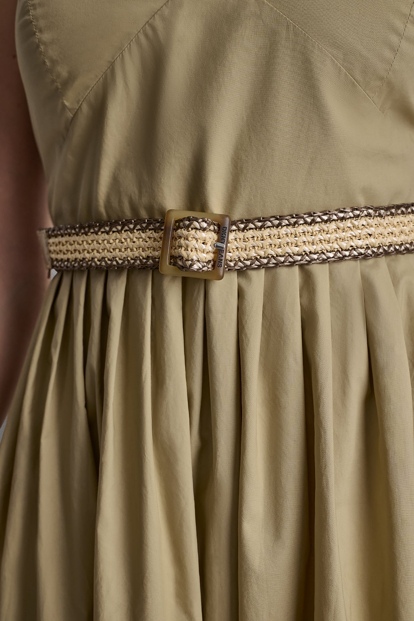 STRAPPY V-NECK MAXI DRESS WITH RAFFIA BELT VIEW 6 | Dresses & Jumpsuits