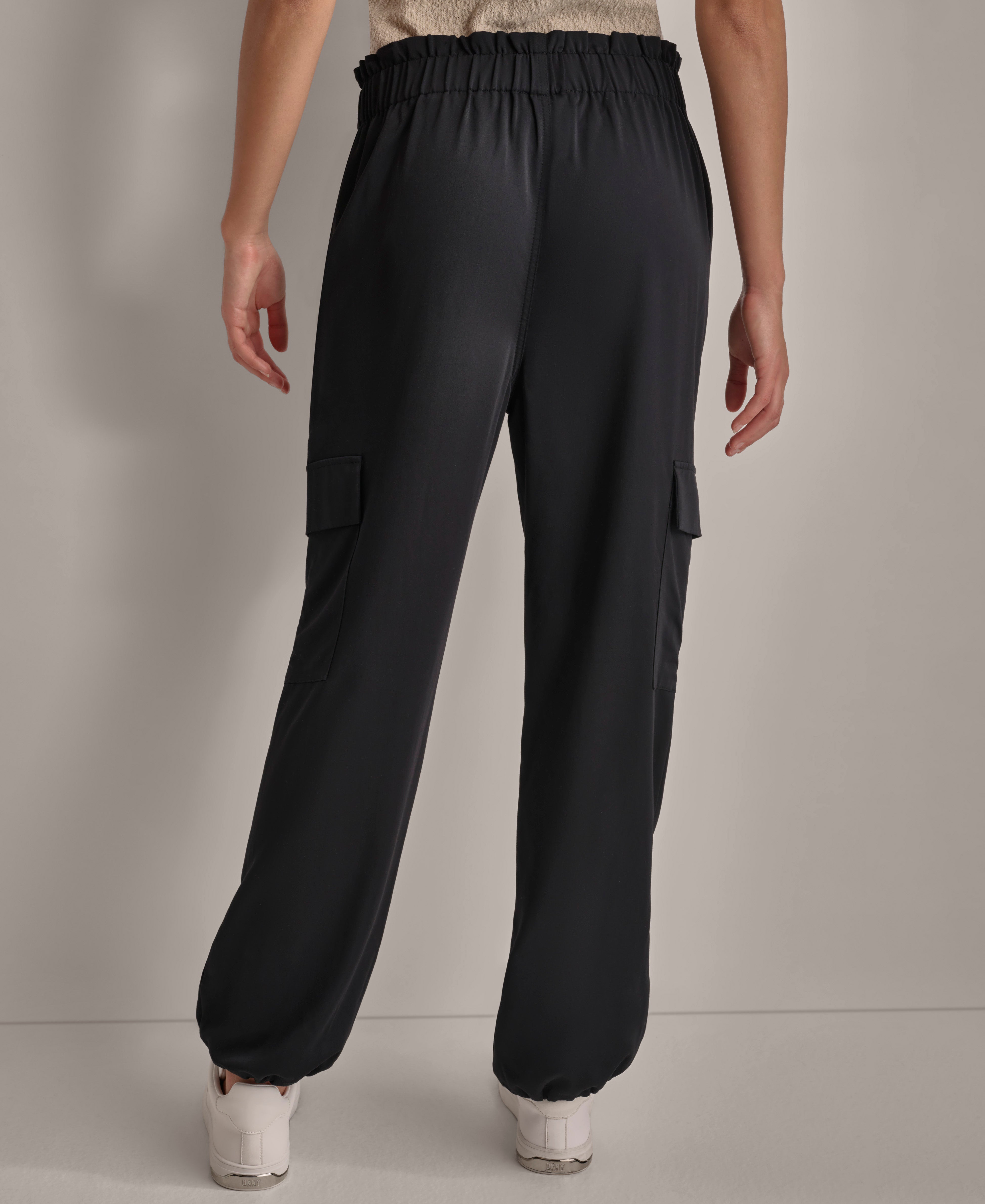 High Waist Soft Cargo Pant | DKNY
