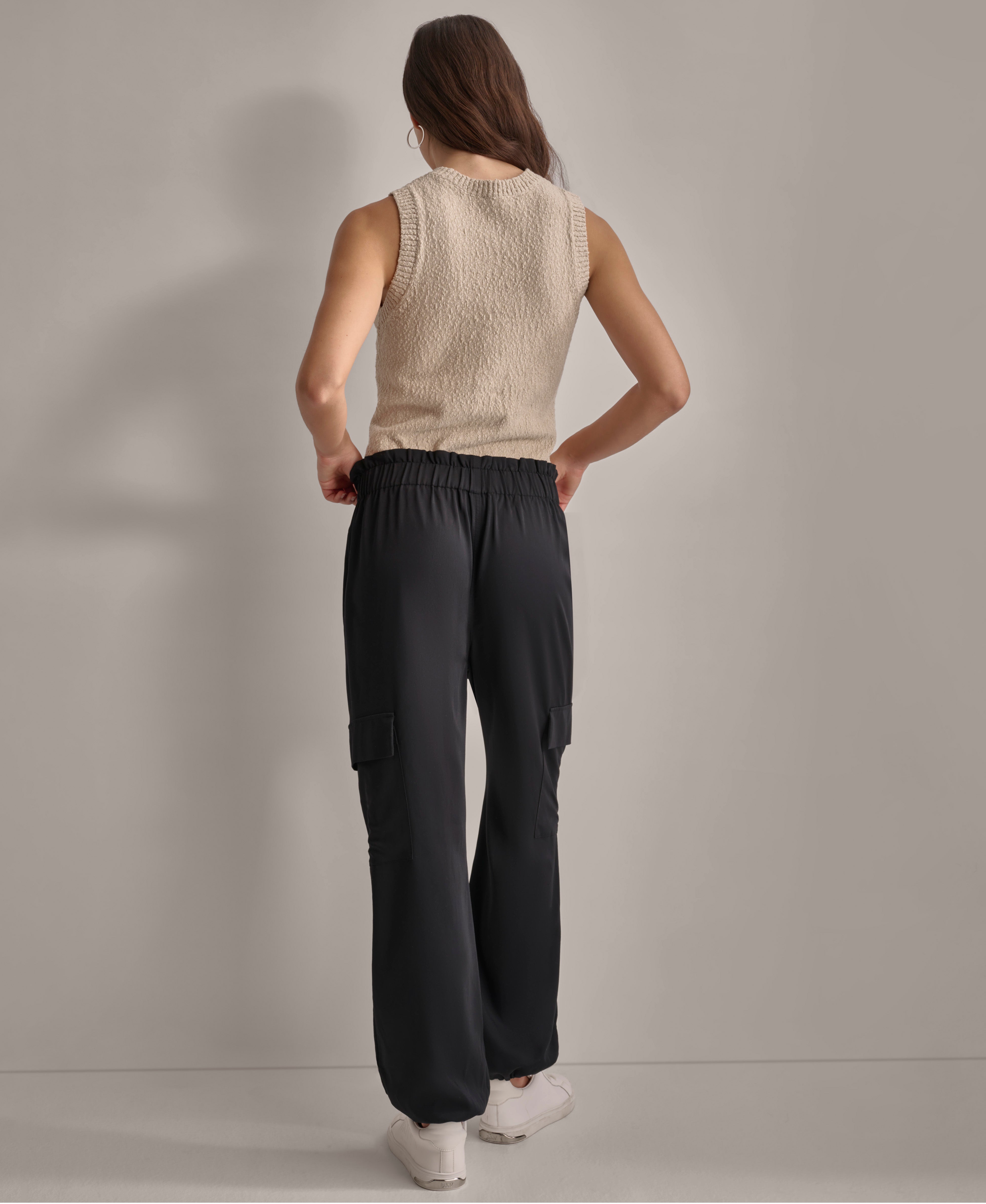 HIGH WAIST SOFT CARGO PANT VIEW 2