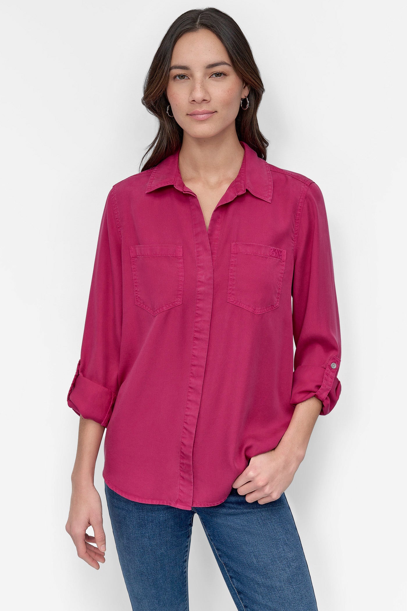 Wildberry THE LIVE-IN SHIRT, FRONT VIEW | 9-5 Edit