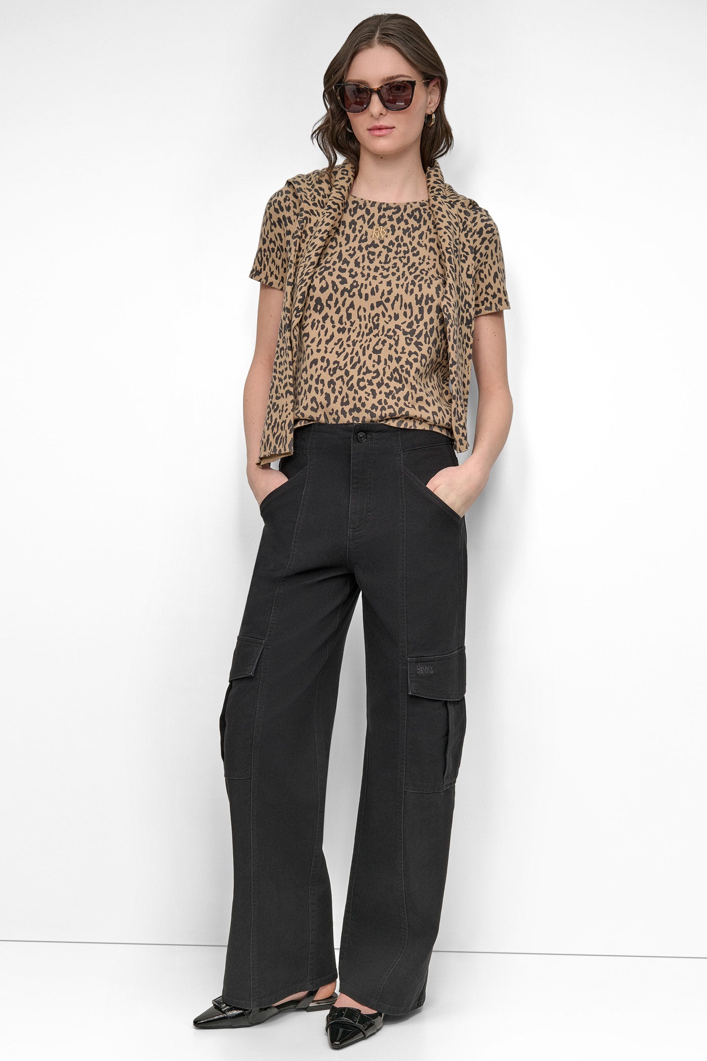 CHEETAH PRINT SWEATER TEE VIEW 6 | WOMEN'S SWEATERS & TOPS