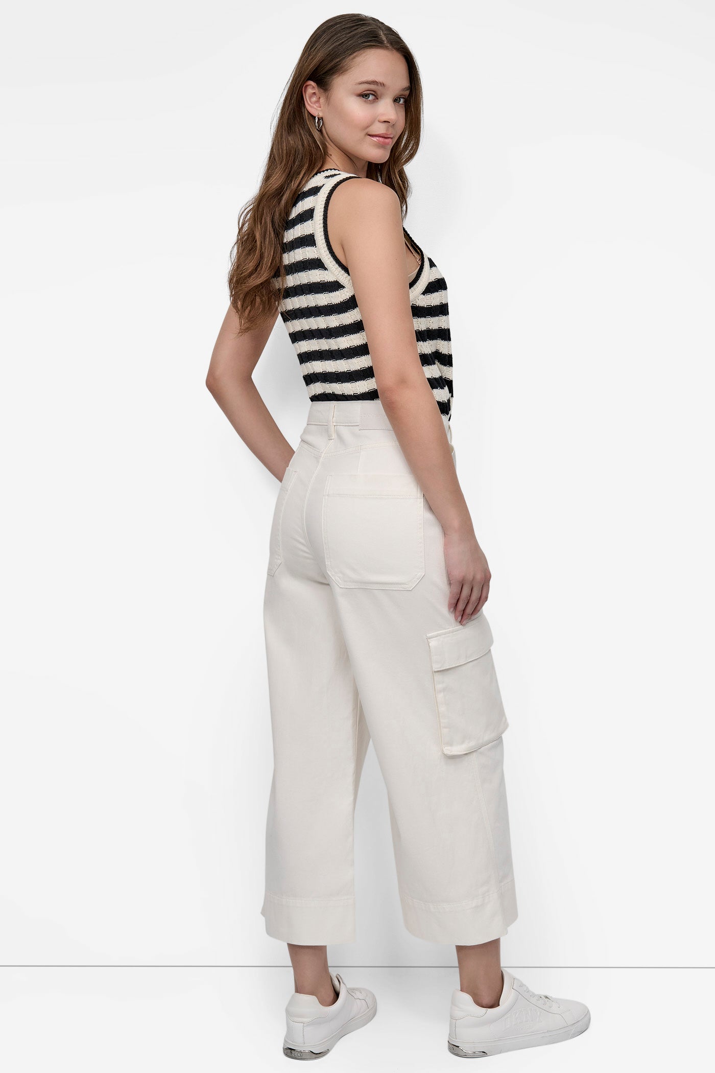 HIGH-RISE WIDE-LEG UTILITY CARGO VIEW 6 | Pants & Denim