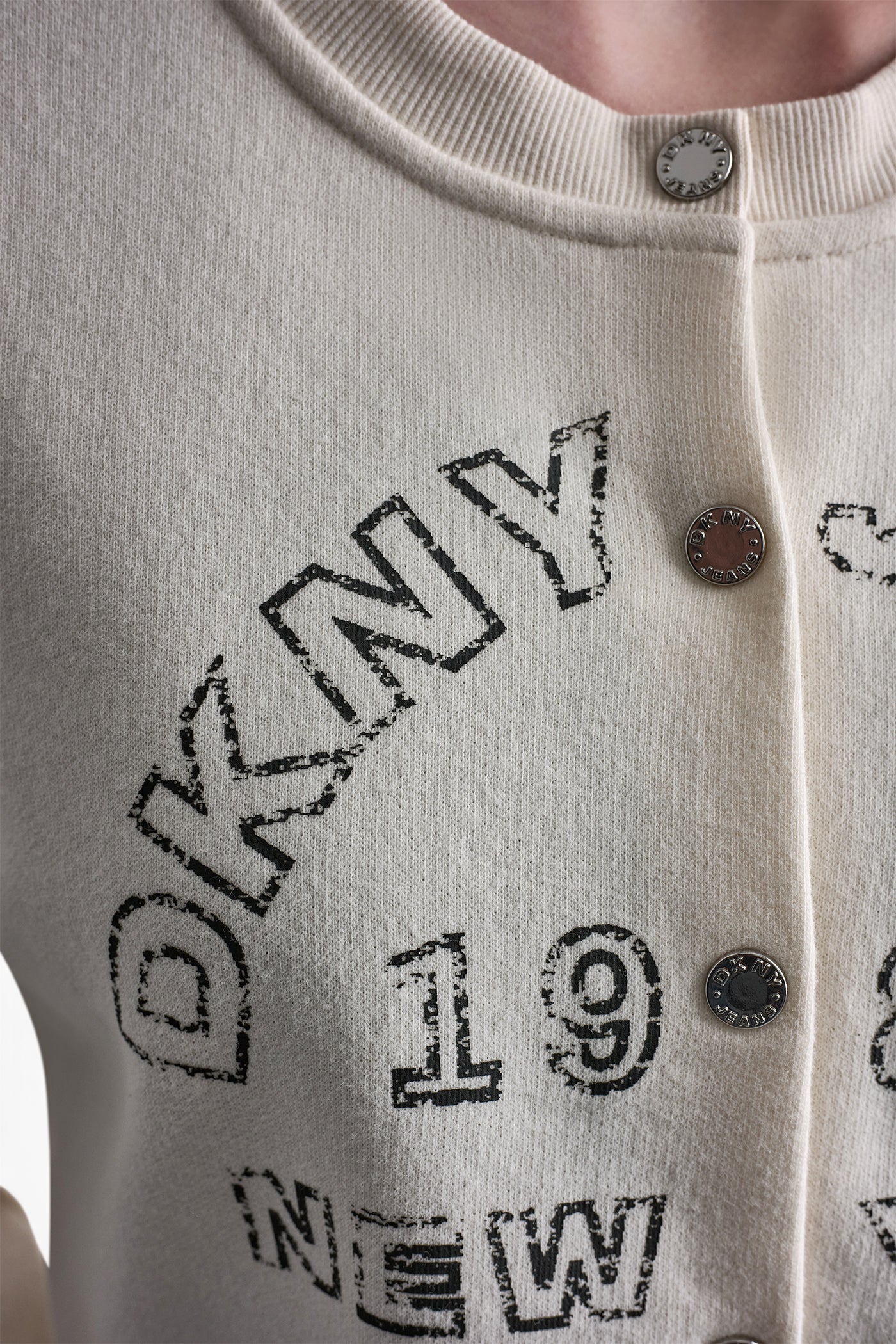 BUTTON FRONT SHRUNKEN LOGO JACKET VIEW 7 | Outerwear Under $100