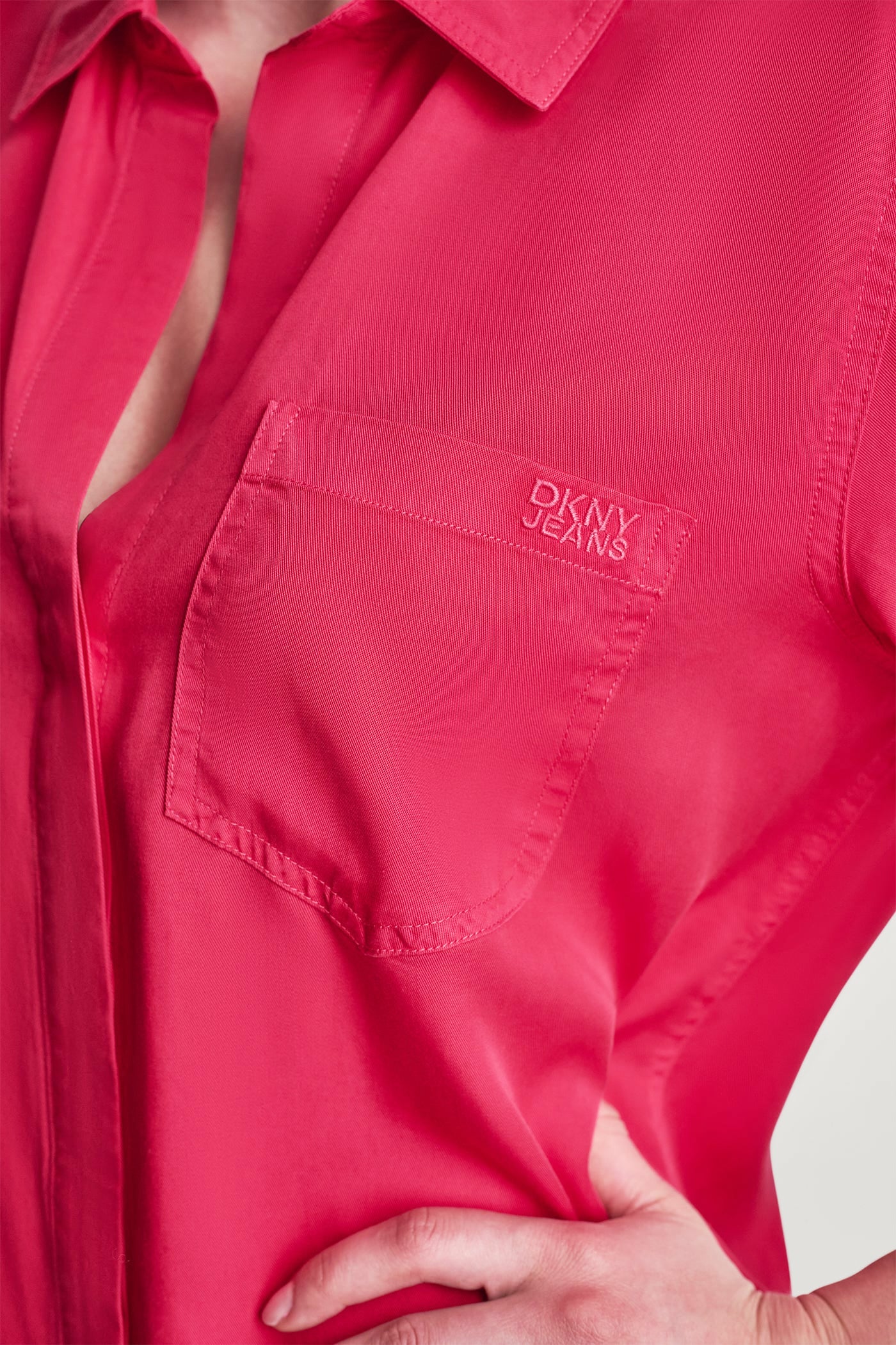 GARMENT DYE SPLIT BACK SHIRT VIEW 7 | New Arrivals