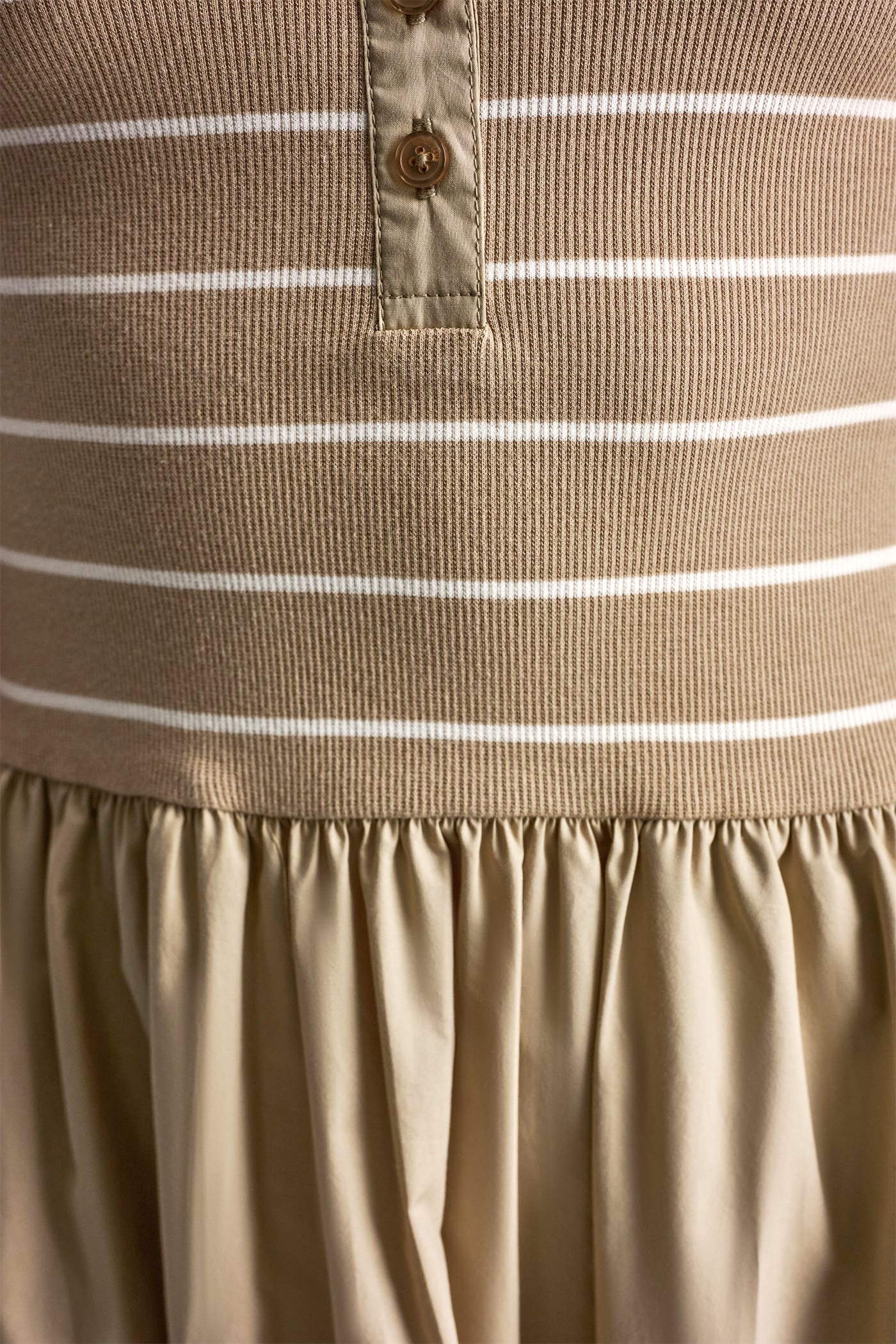 RIB HENLEY TANK MAXI DRESS VIEW 9