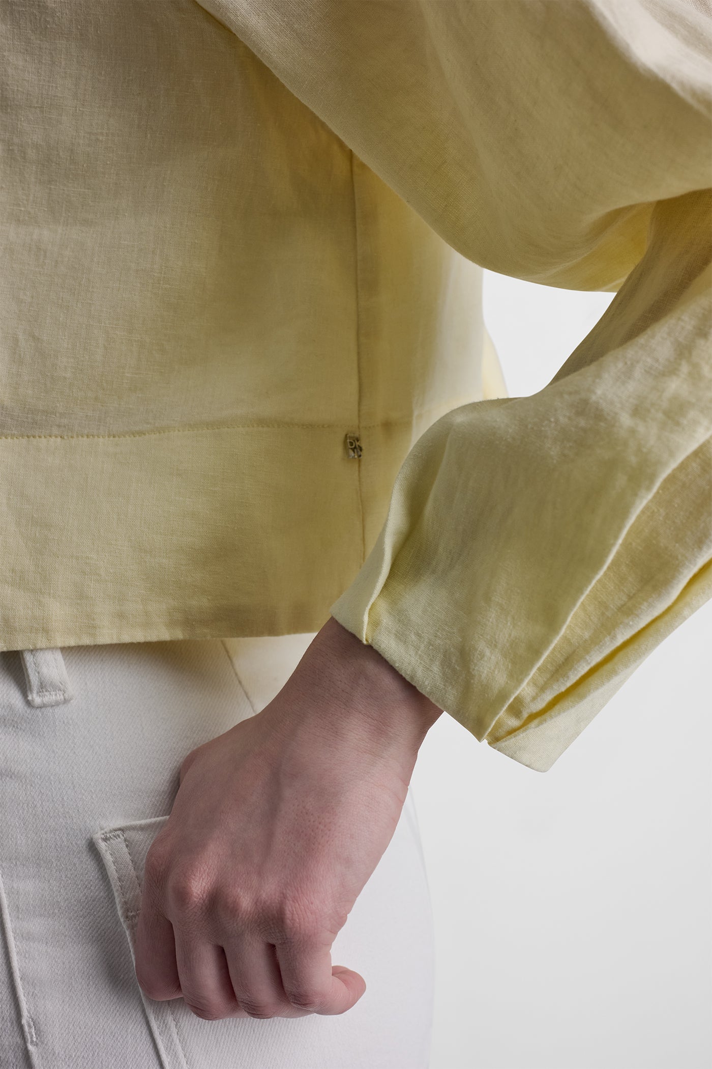 LINEN-BLEND RAGLAN SLEEVE BLOUSE VIEW 5 | WOMEN'S SWEATERS & TOPS