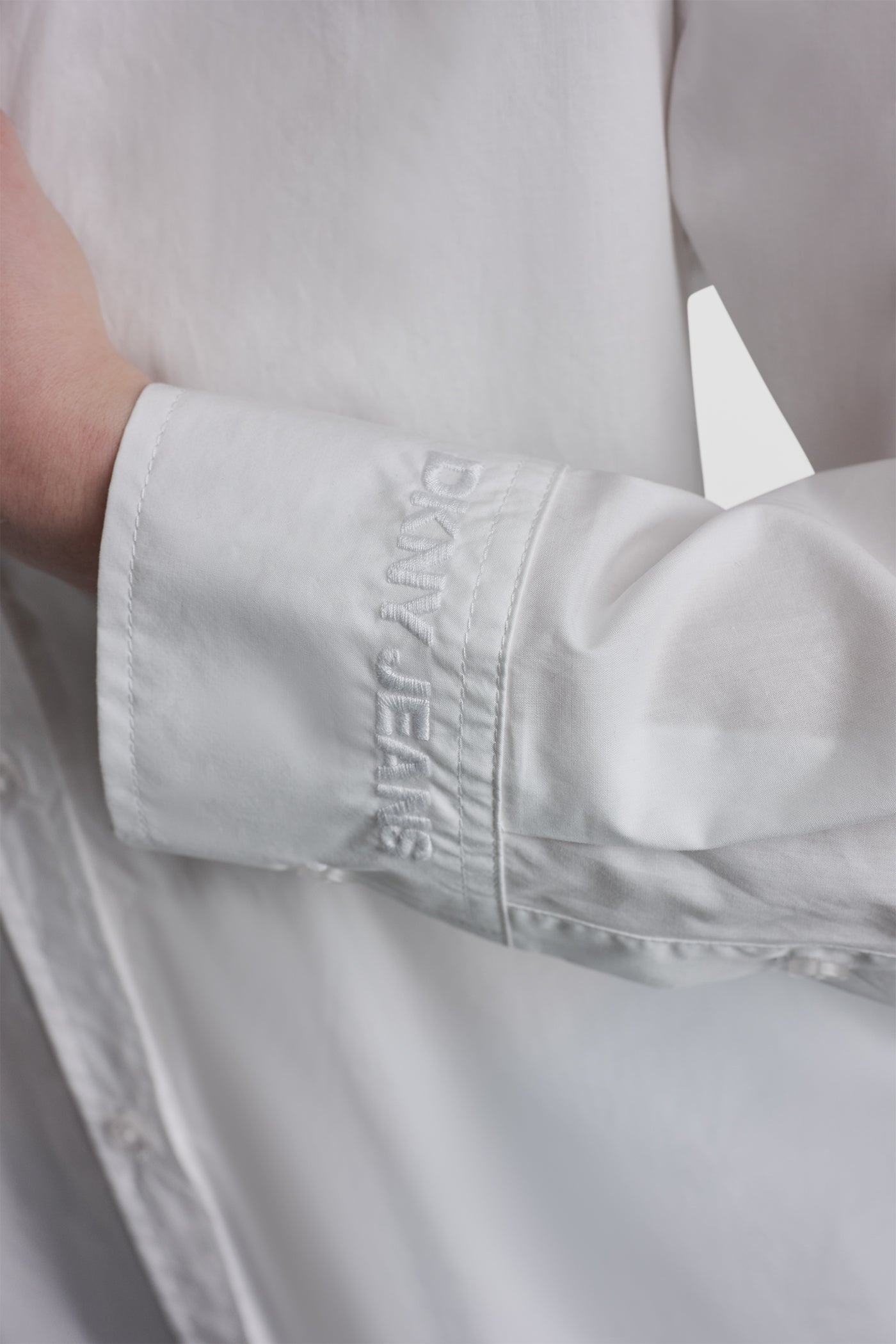 BUTTON FRONT SHIRT WITH FITTED BACK VIEW 8