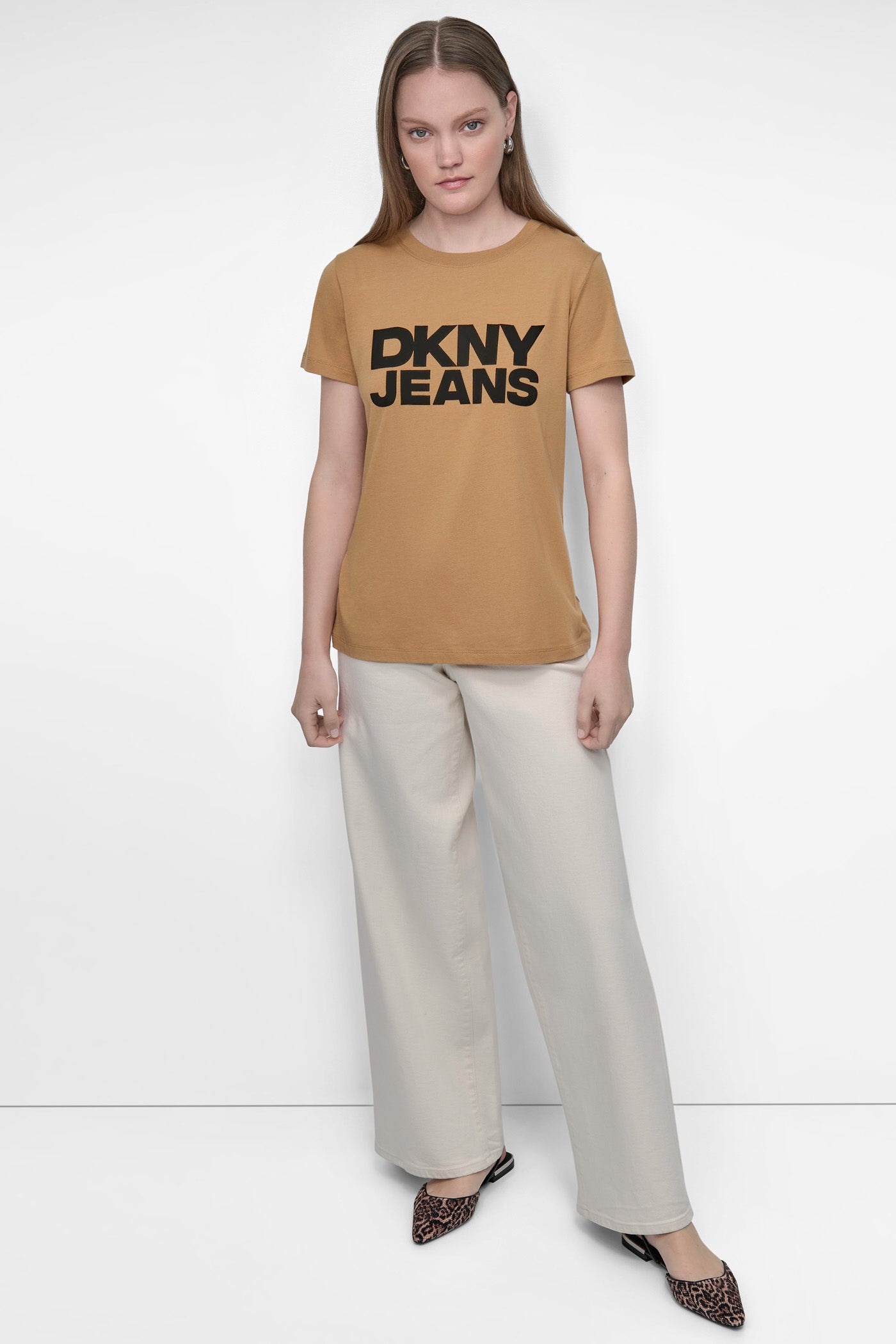FLOCKED LOGO TEE VIEW 6 | Tees & Tanks
