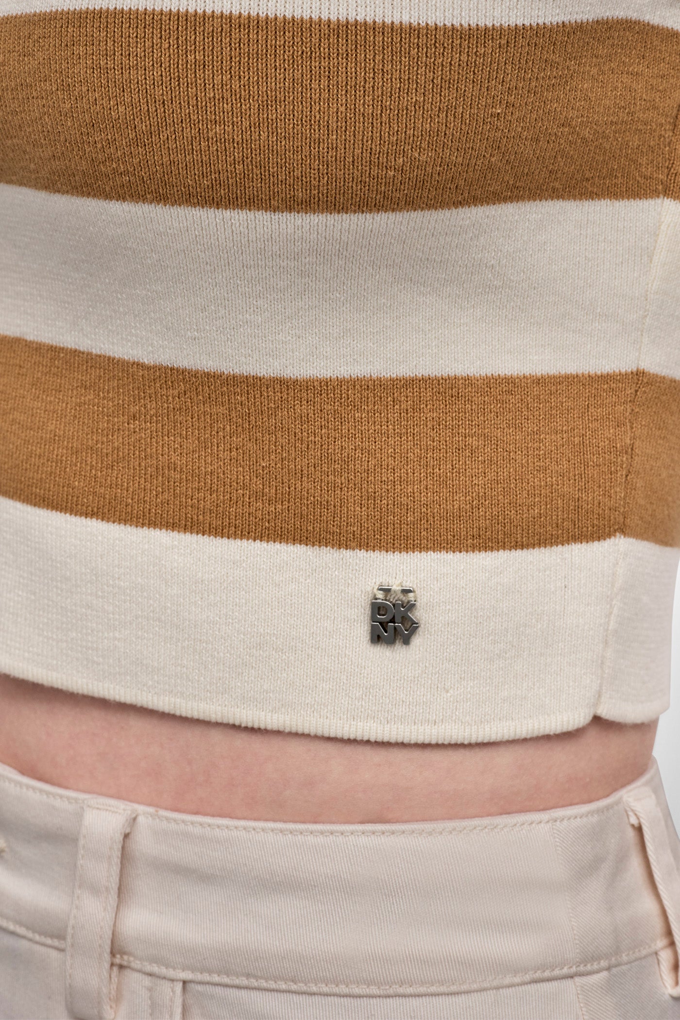 CROPPED JACQUARD SWEATER VIEW 4 | Under $50