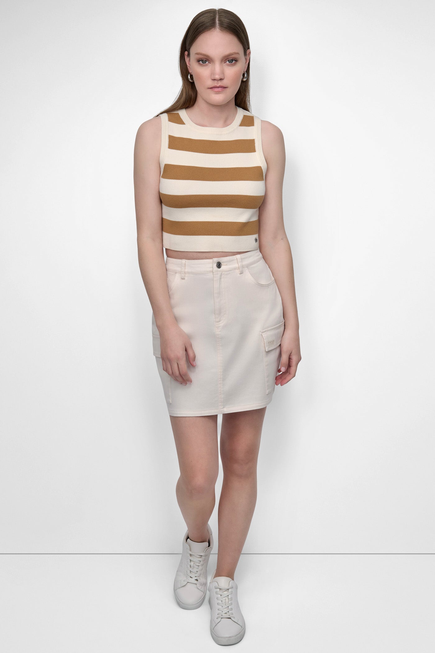 CROPPED JACQUARD SWEATER VIEW 6 | Under $50