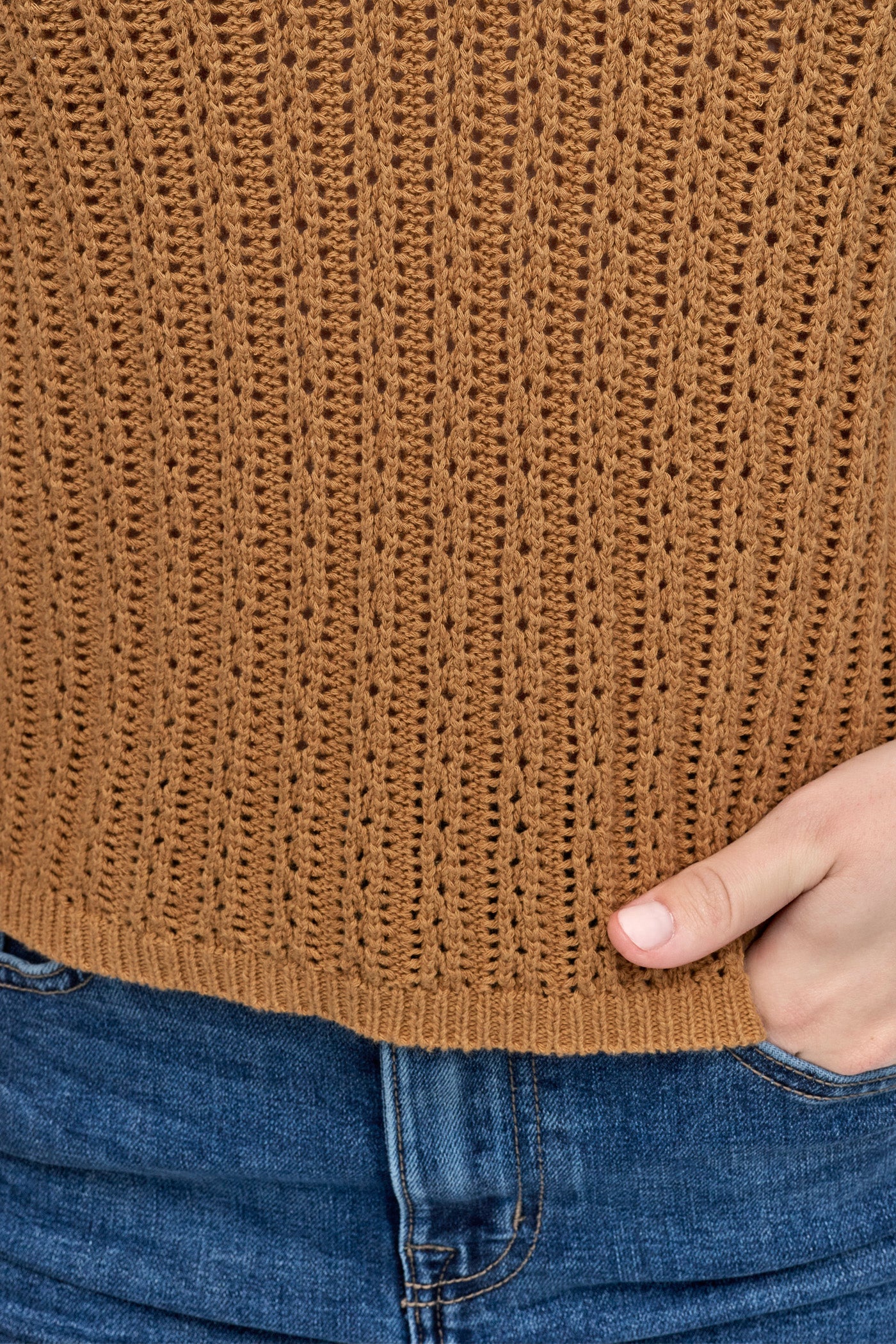 OPEN-KNIT POLO VIEW 5 | 9-5 Edit