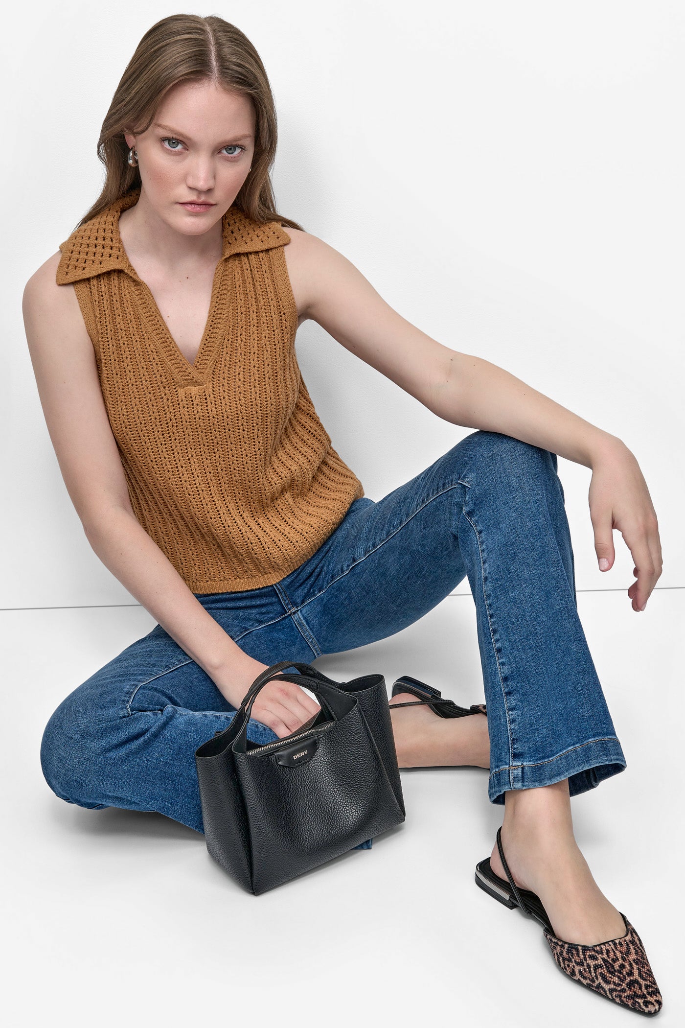 OPEN-KNIT POLO VIEW 7 | 9-5 Edit
