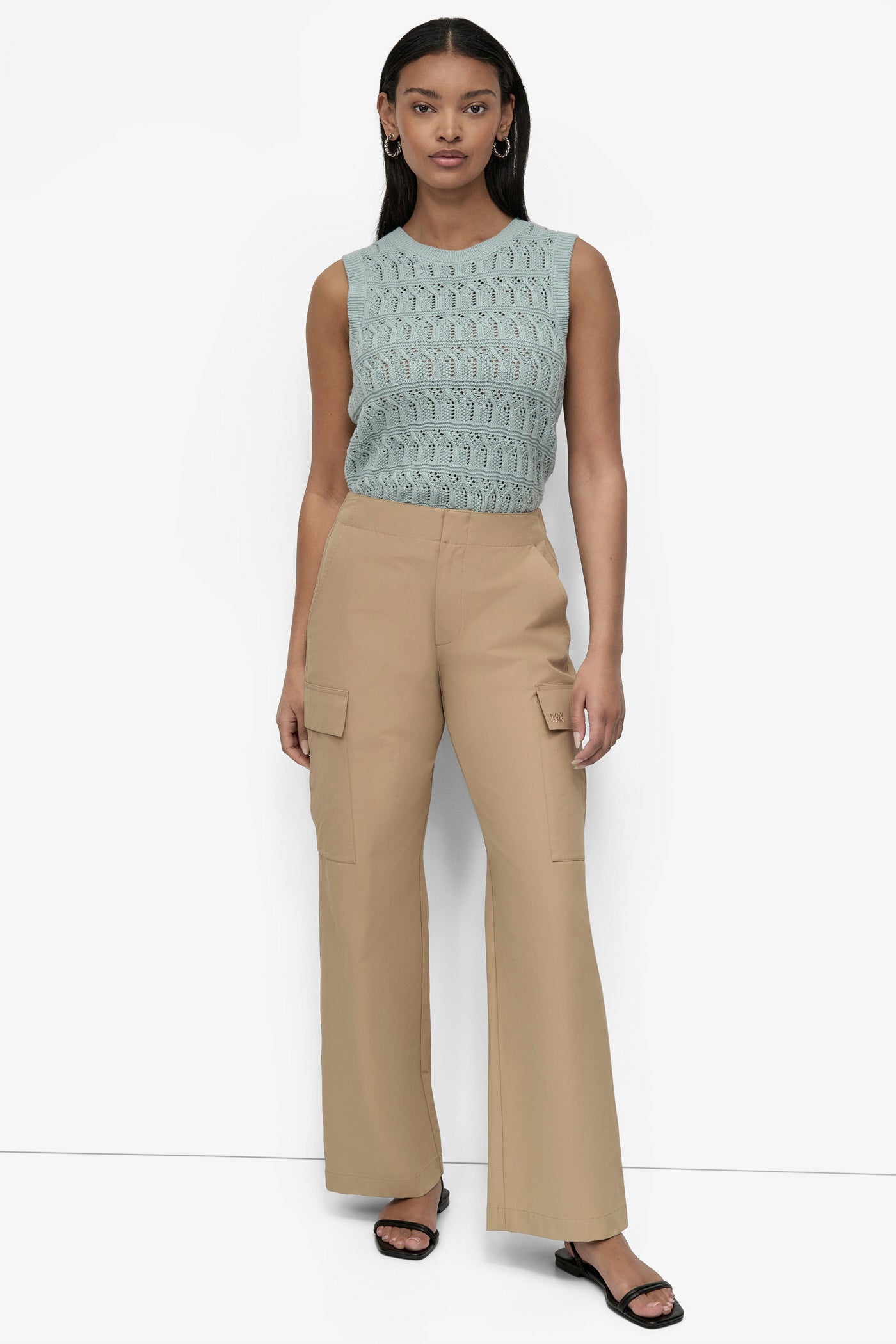 HIGH-RISE STRAIGHT-LEG CARGO PANT VIEW 6 | New Arrivals