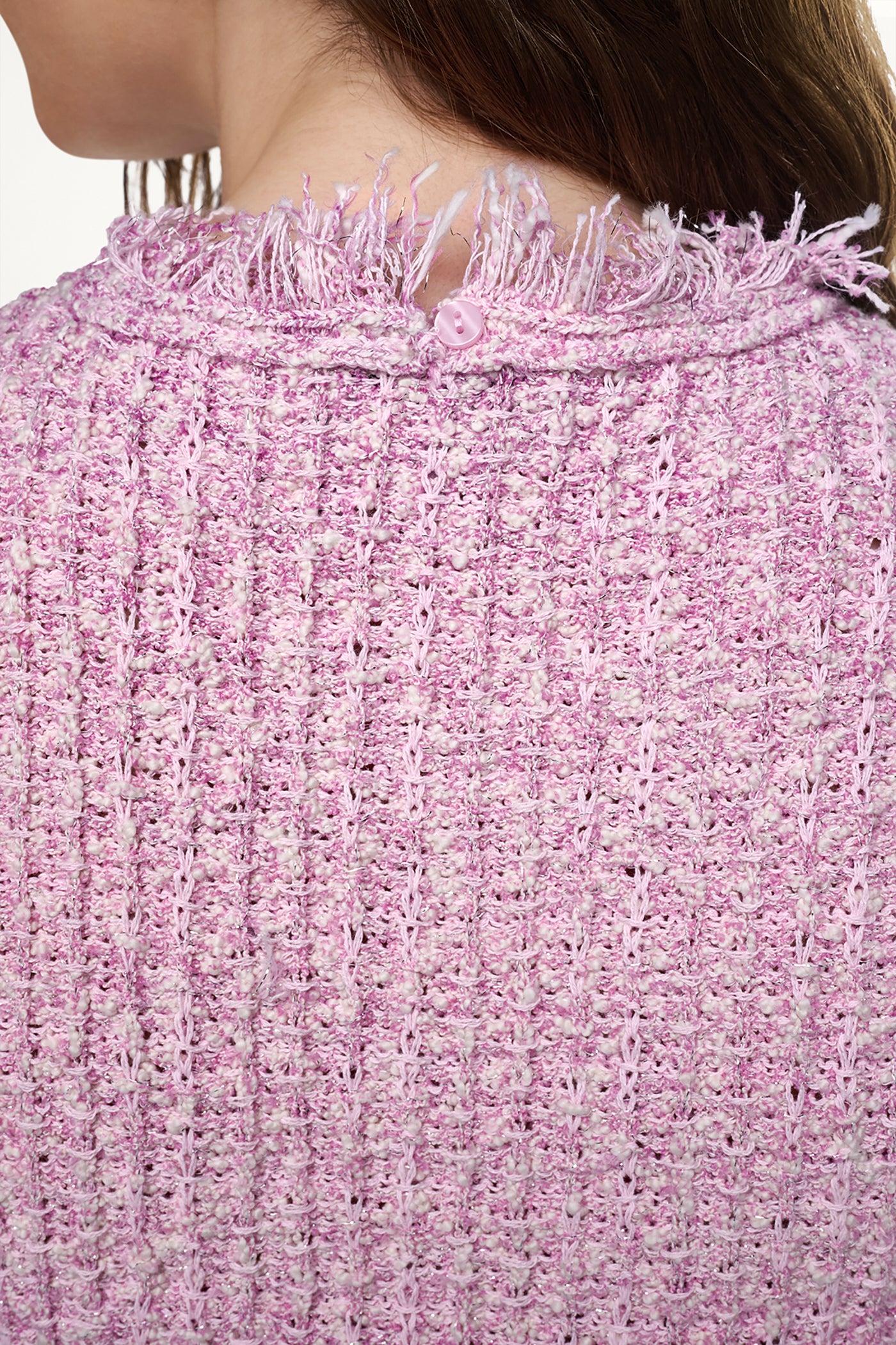 SLEEVELESS FRINGE TRIM SWEATER VIEW 7 | WOMEN'S SWEATERS & TOPS