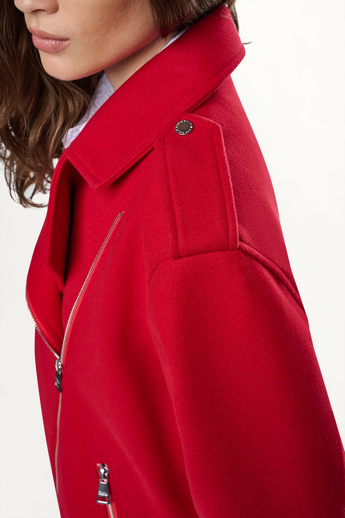 ASYMMETRICAL MOTO JACKET VIEW 2