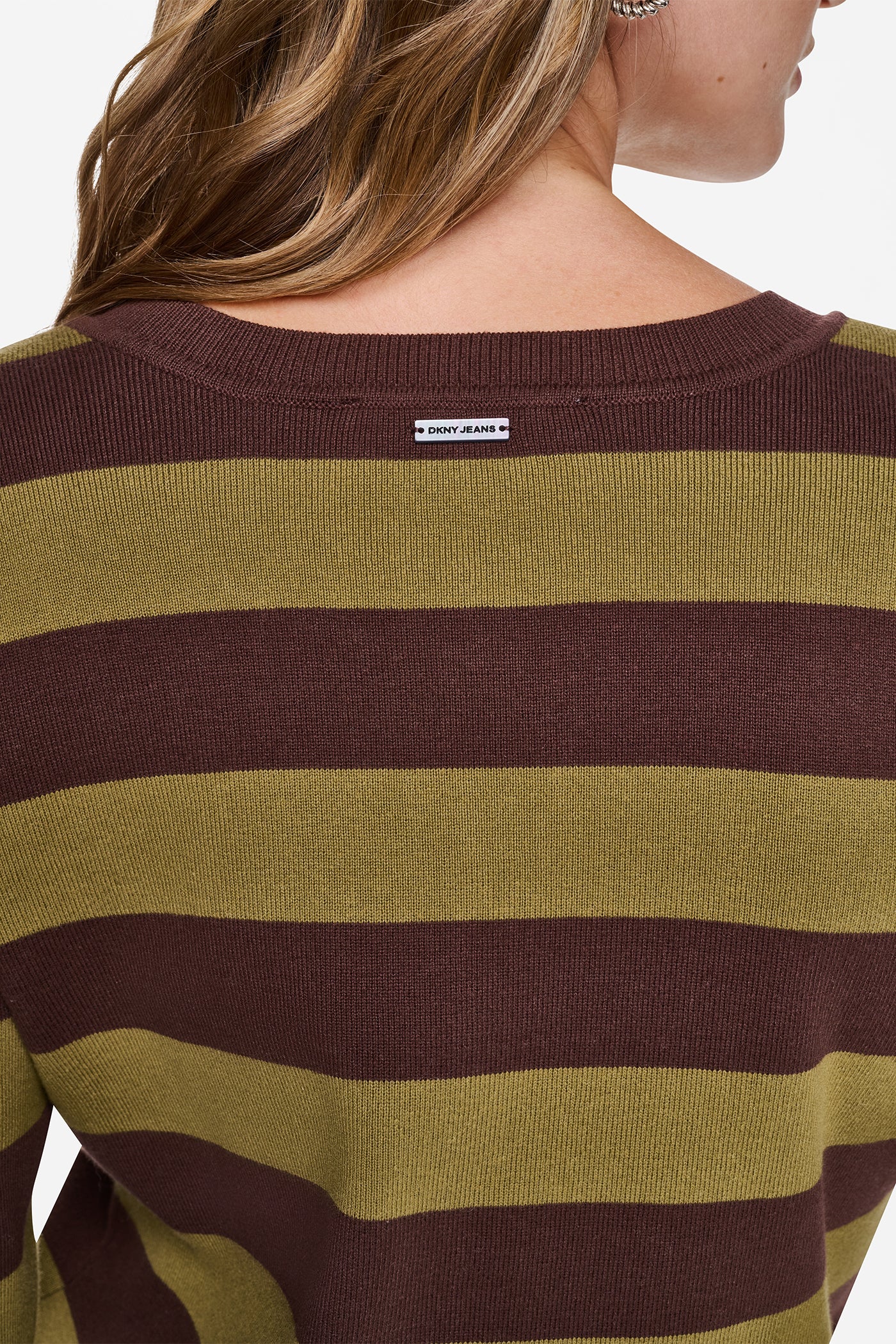 CROPPED STRIPED CARDIGAN VIEW 4