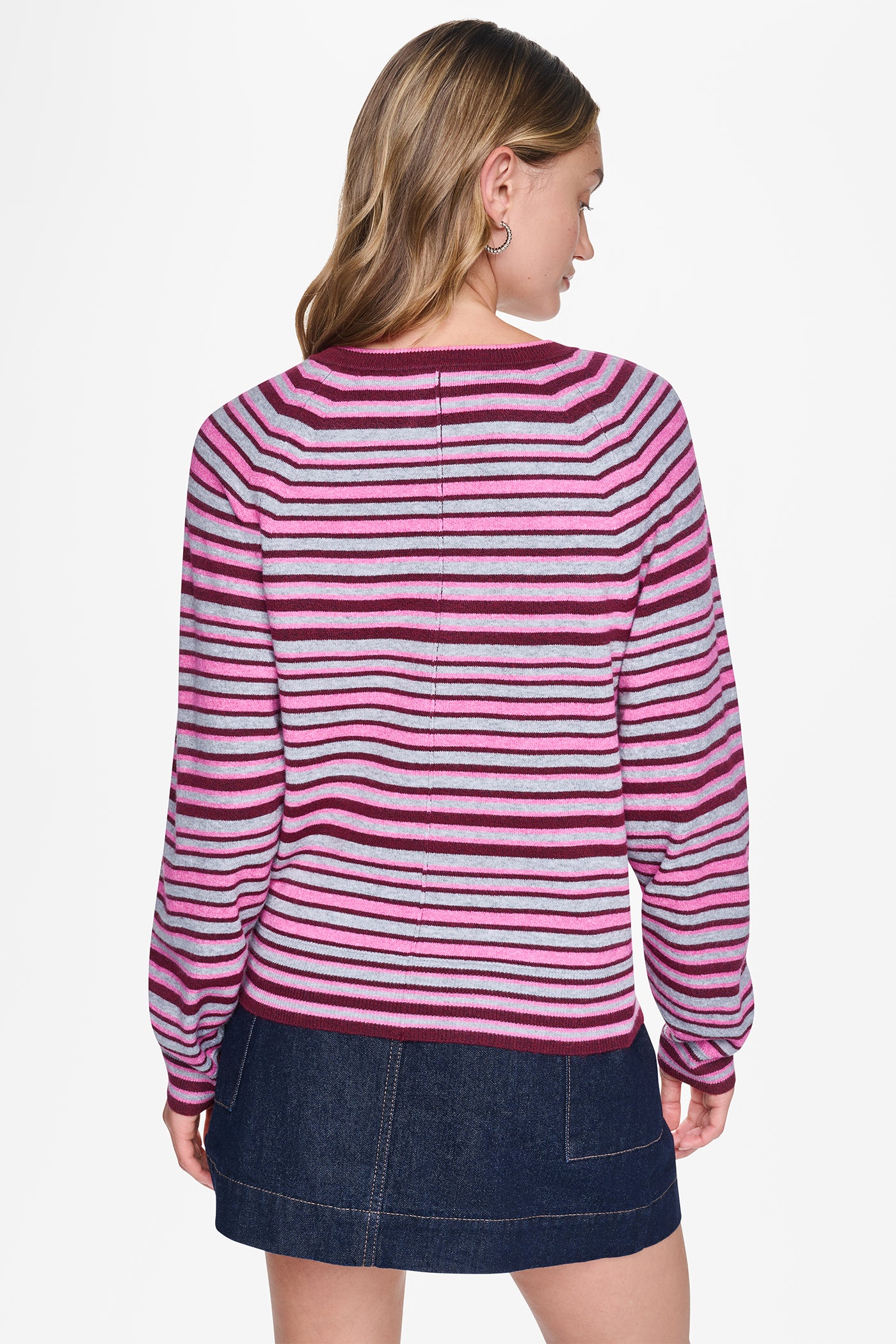 STRIPED HENLEY SWEATER VIEW 4 | New clothing
