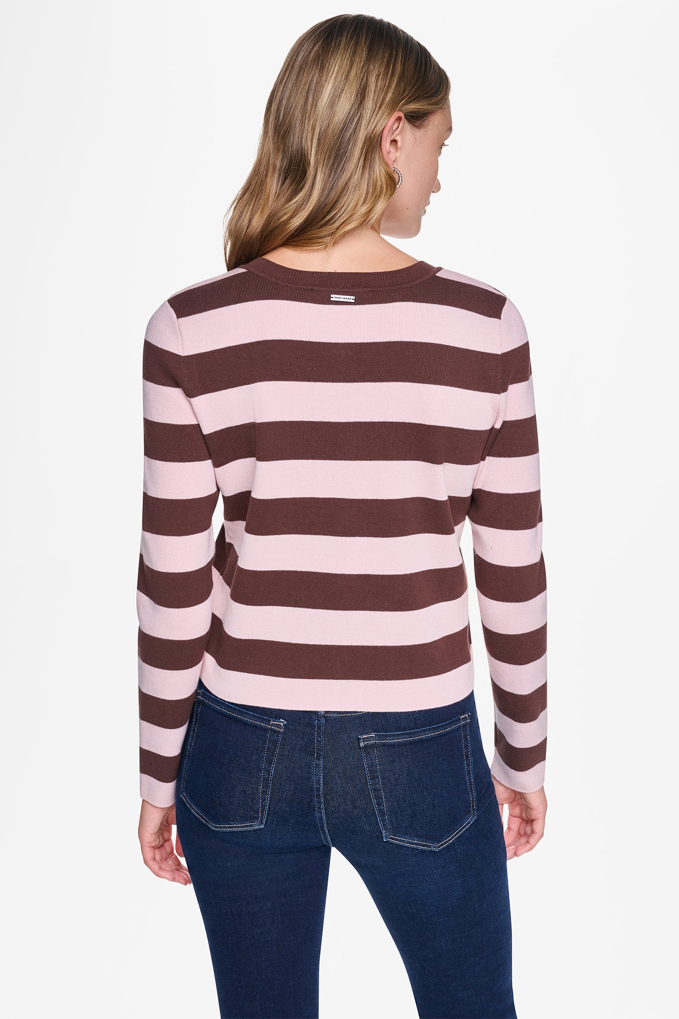 CROPPED STRIPED CARDIGAN VIEW 3