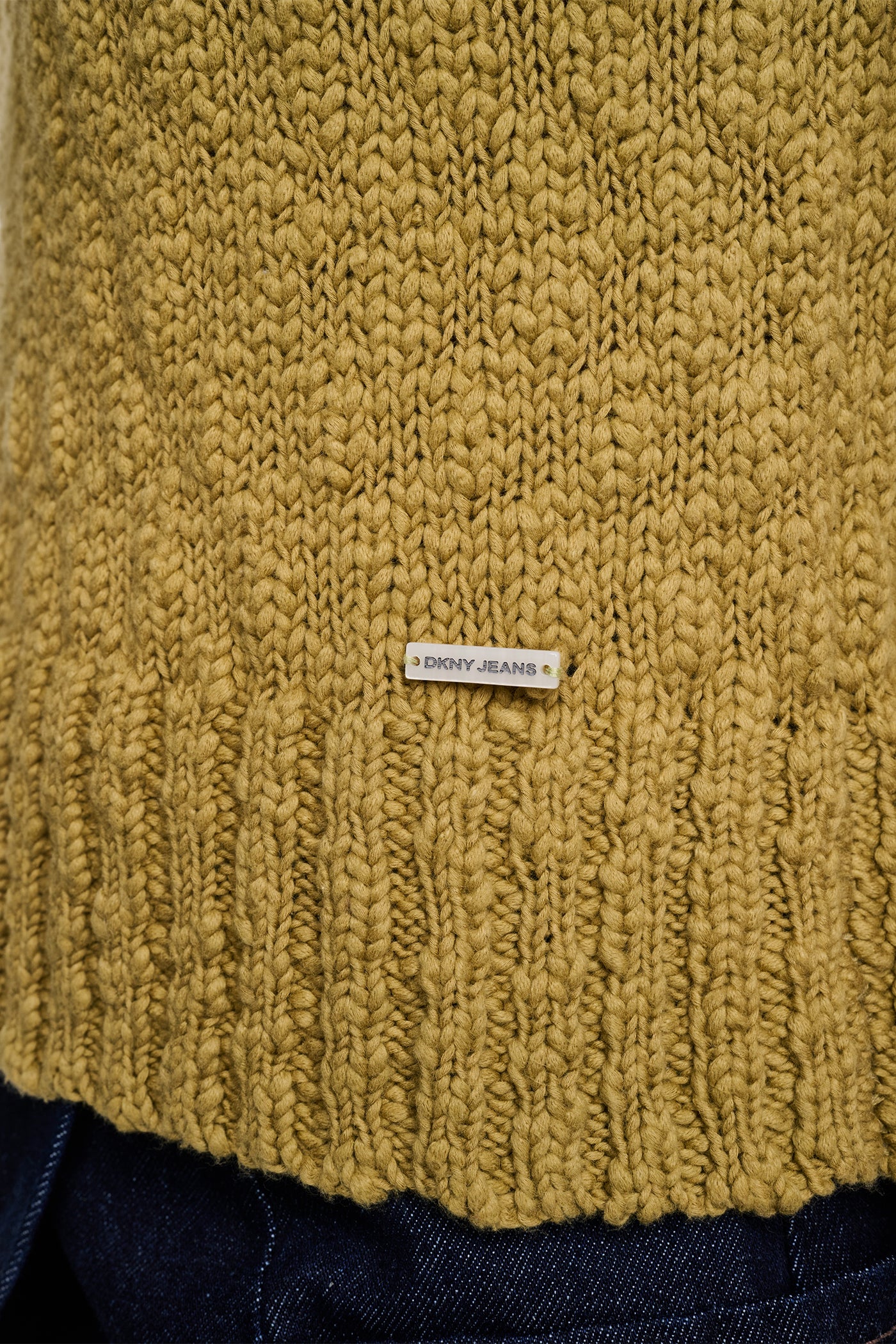 RIBBED MOCK-NECK SWEATER VEST VIEW 6